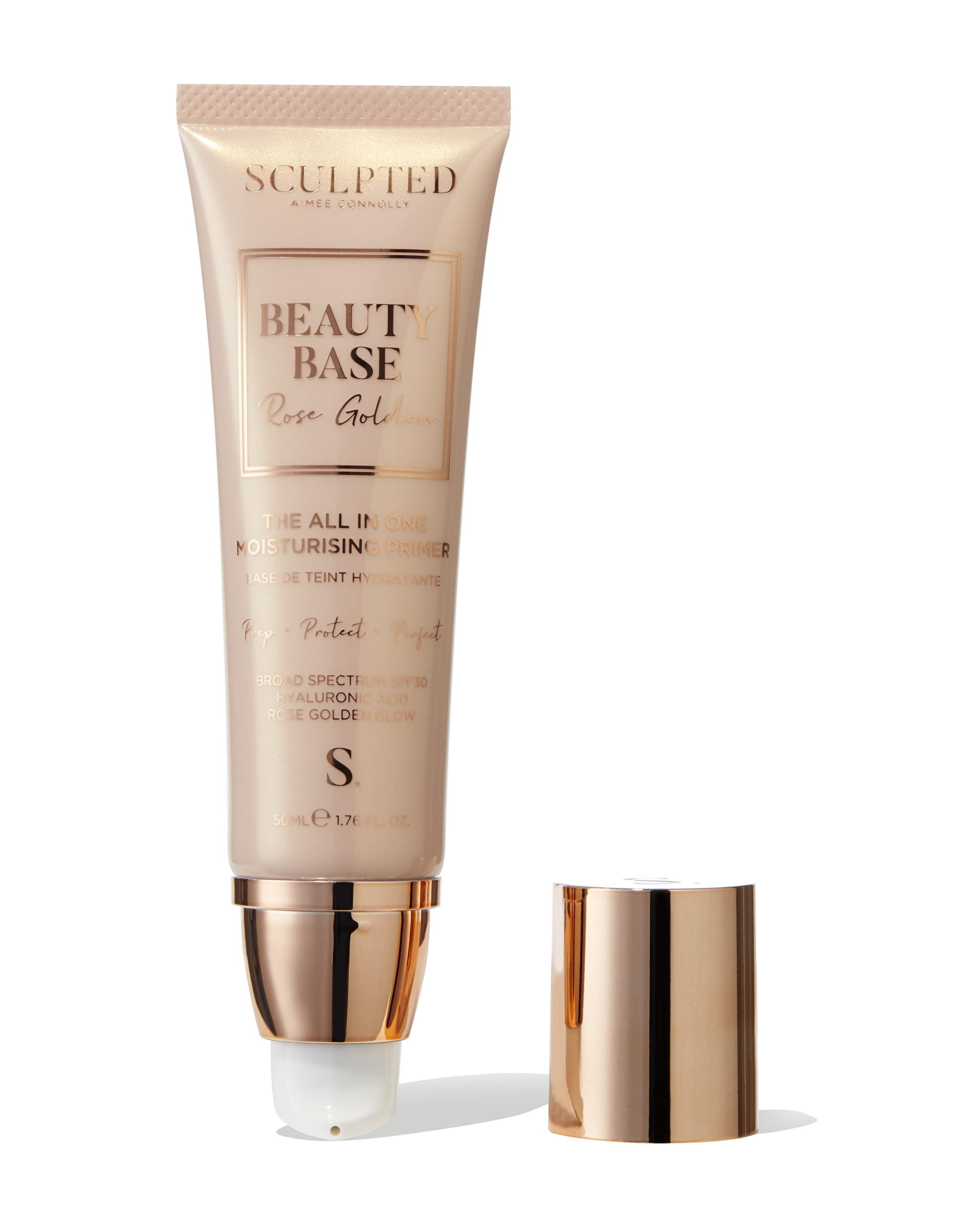 Beauty Base Protect SPF 50 Primer from Sculpted by Aimee (Protect) – 50ml All in One Moisturising Primer that Protects from UVA and UVB, Perfecting your Skin Halalzen