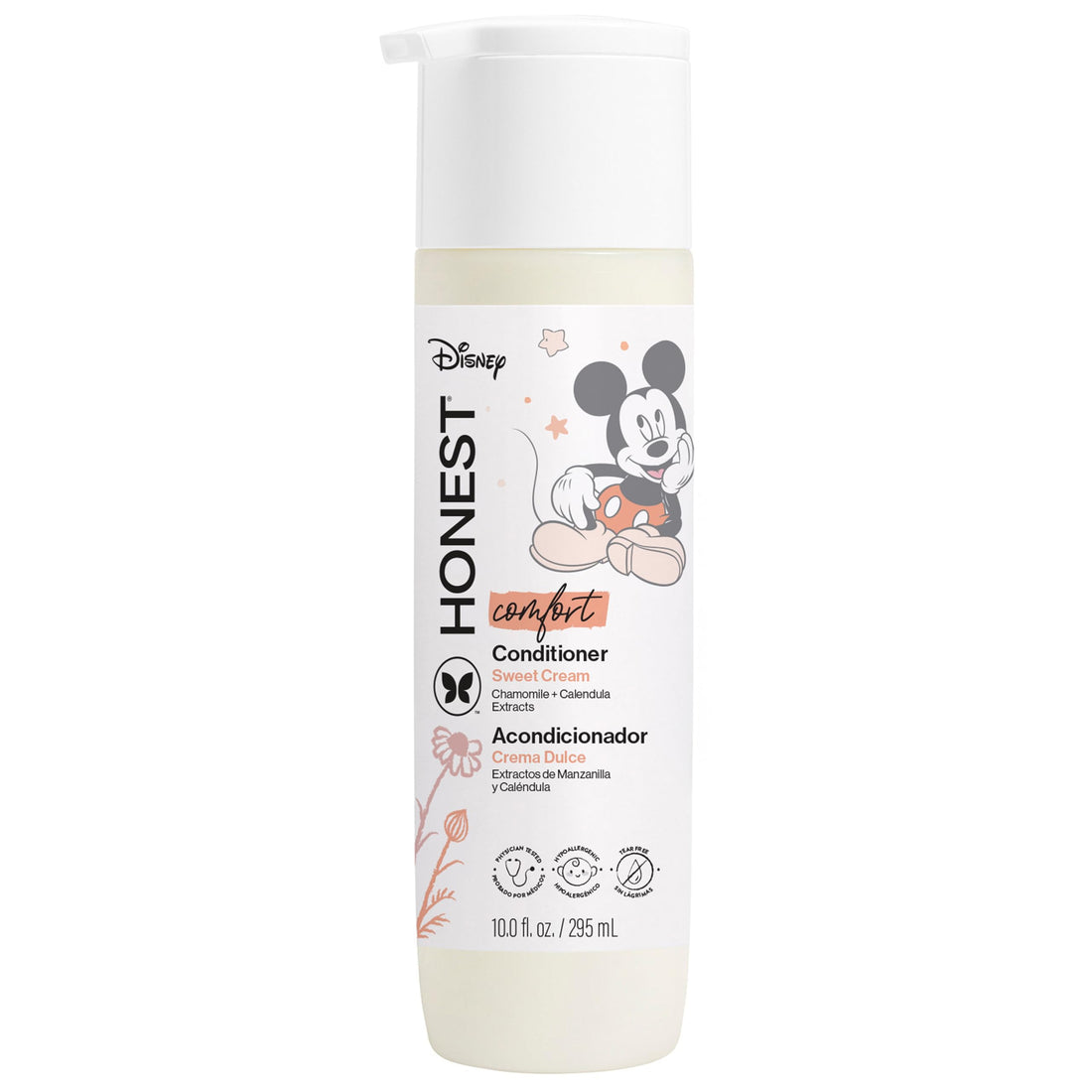 The Honest Company Baby Shampoo, Body Wash & Conditioner Duo, 2-in-1 Cleansing, Silicone-Free, Naturally Derived, Lavender Calm Scent, 20 fl oz Halalzen