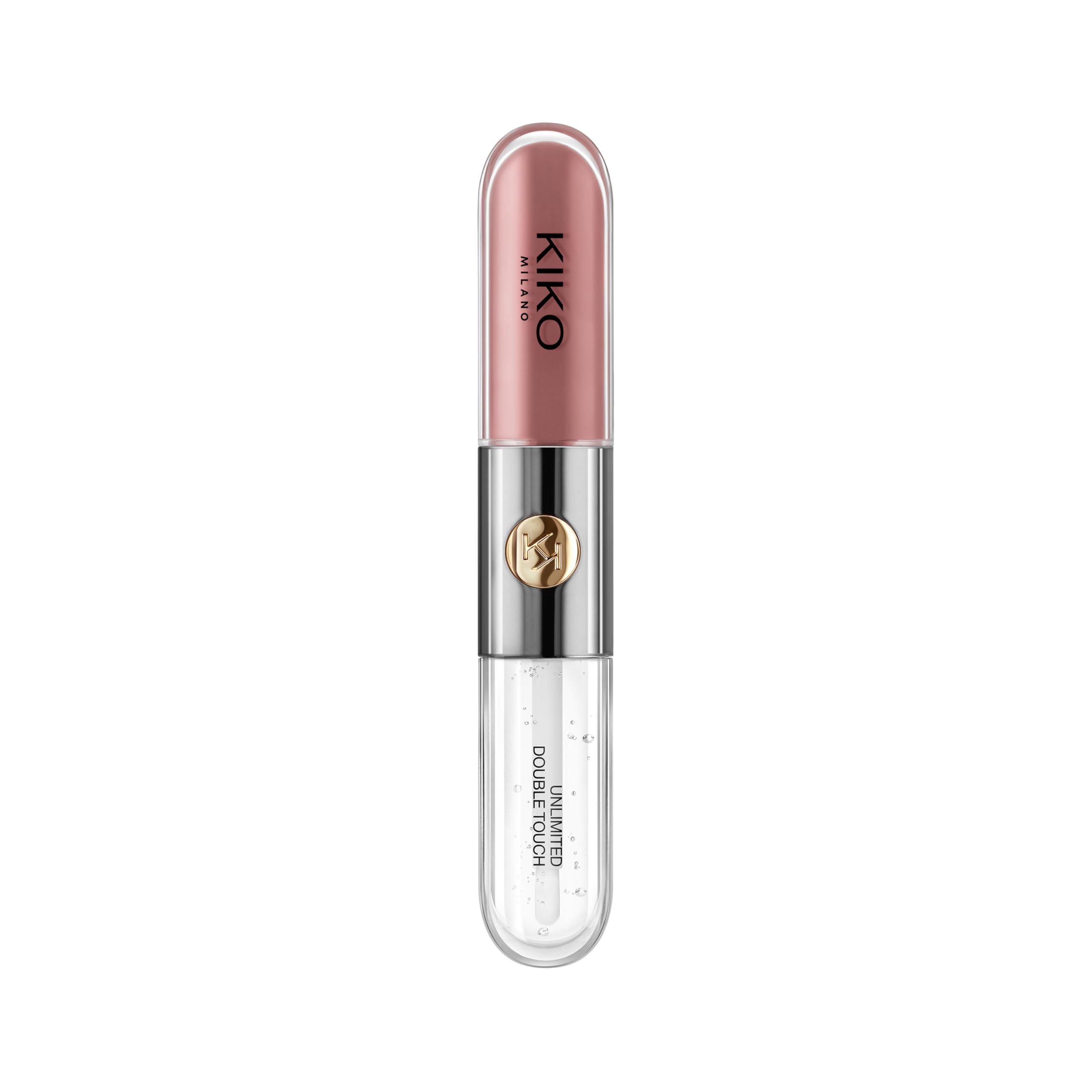 KIKO Milano Unlimited Double Touch 120, Liquid Lipstick With A Bright Finish In A Two-Step Application. Lasts Up To 12 Hours. No-Transfer Base Colour Halalzen