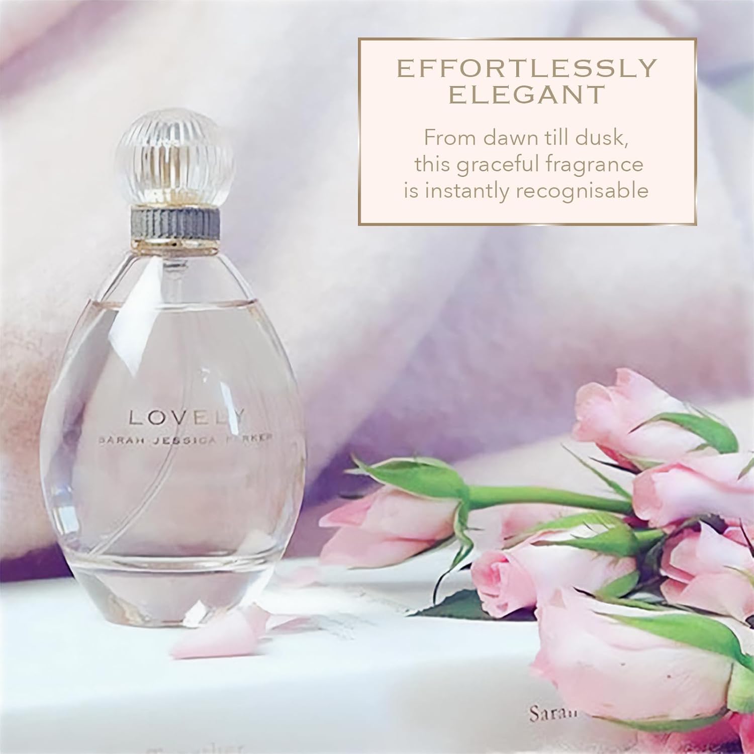 Lovely by SJP Eau de Parfum 200ml – Sarah Jessica Parker Perfume for Women, Floral Woody Musk Ladies Fragrance Spray, Long Lasting Womens Perfume Halalzen