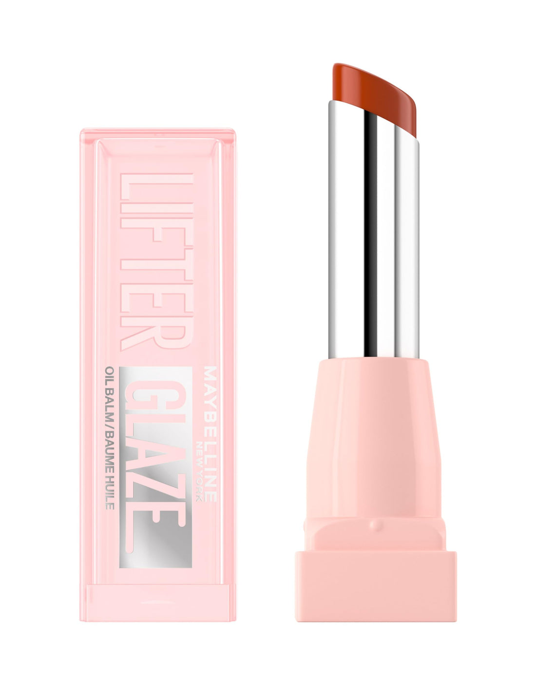 Maybelline New York Lifter Glaze Lip Oil Balm, Up to 24HR Hydration, Plumping for Fuller Lips, Hyaluronic Acid & Acerola Cherry Extract for Ultra-Comfortable Shine, Shade: Pink Drip