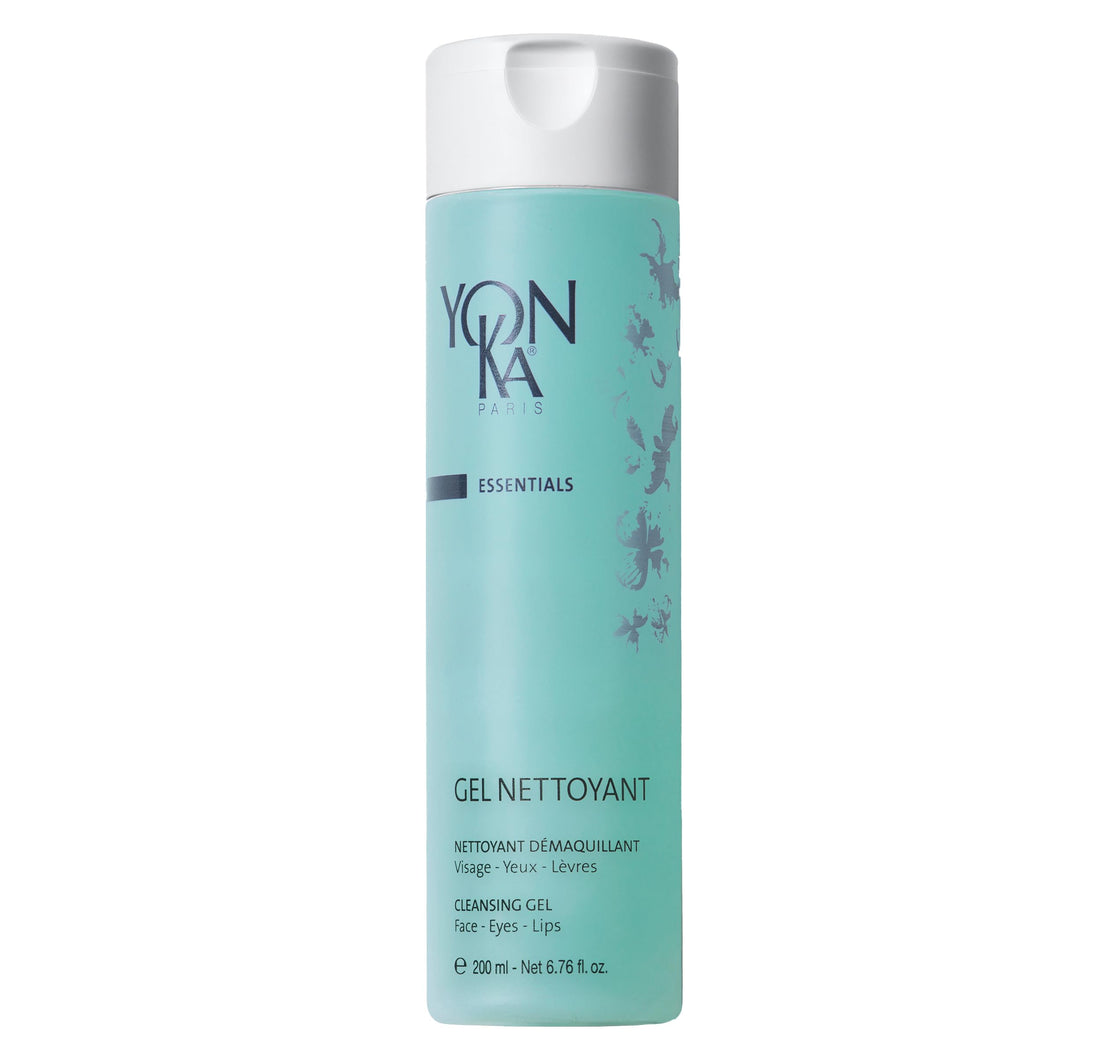 Yonka Gel Cleanser | Gentle Foaming Face Wash & Makeup Remover | Cleanses Pores and Balances Skins pH with Red Algae & Amino Acids | For Acne Prone & Oily Skin | Paraben-Free