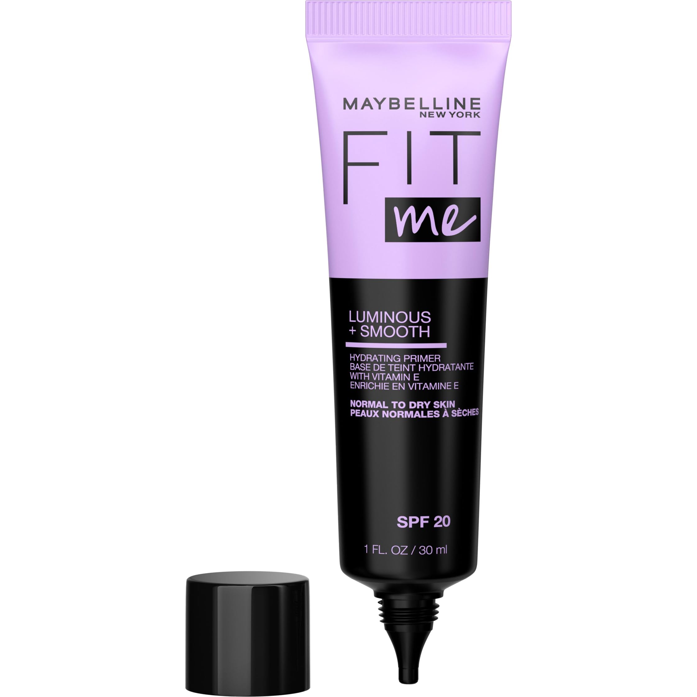 Maybelline New York Fit Me Matte and Poreless Face Primer, Shine-Control Formula That Provides a Mattified Makeup Finish and Smooth Canvas for Oily to Normal Skin Types, Matte and Poreless Halalzen