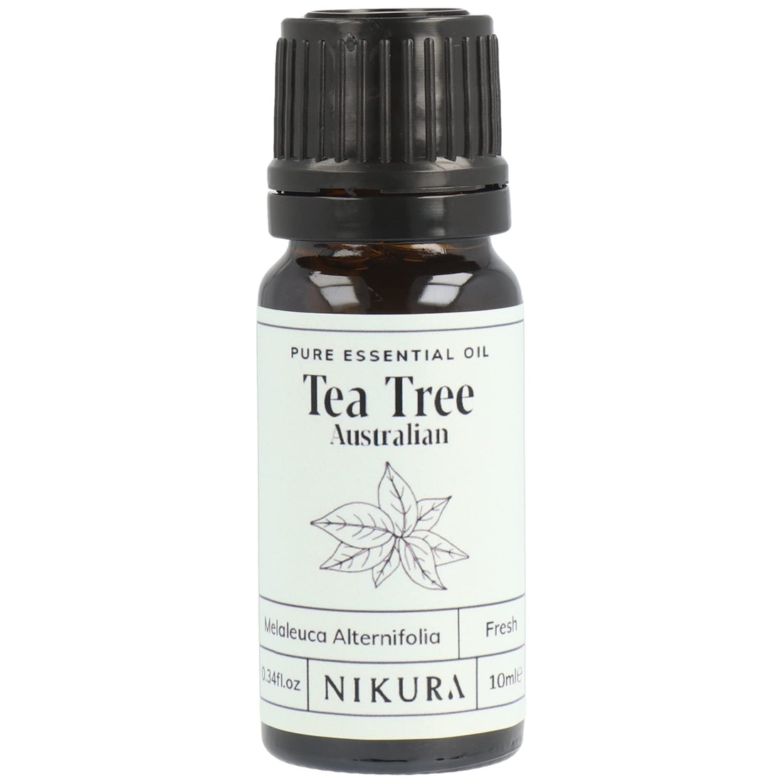 Nikura Peppermint Essential Oil - 10ml | Perfect for Repelling Spiders, Rats, Mice, Bugs, Ants | Great for Hair, Headaches Relief, Energy Boost, Skin, Candle Making | Vegan & UK Made