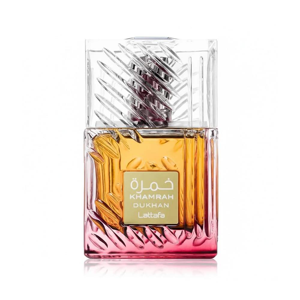 Lattafa Khamrah Qahwa - Vanilla, Warm Spicy, Cinnamon, Sweet - Eau de Parfum Long-Lasting Fragrance for Unisex, 3.40 Ounce / 100 ml