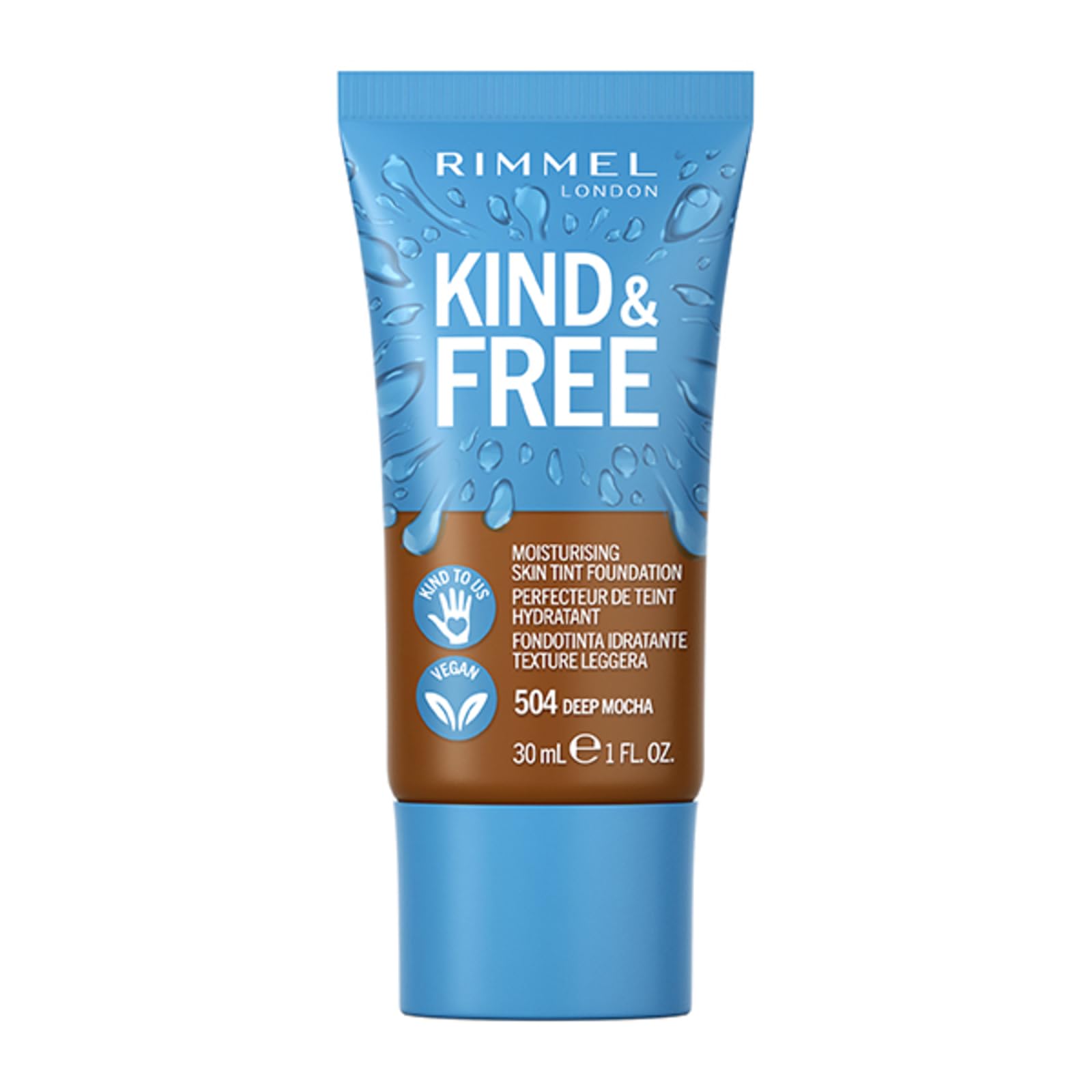 Rimmel Kind + Free Moisturising Skin Tint Foundation, Vanilla 160 Halalzen