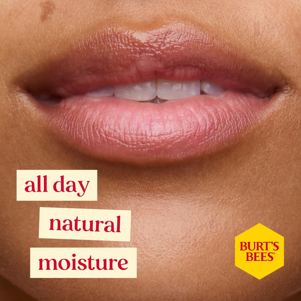 Burt’s Bees Lip Balm Gift Set, Cinnamon Apple Crisp, Vanilla Bean, Peppermint, Lip Balm Multipack, 100% Natural Origin, 3x4.25g Halalzen