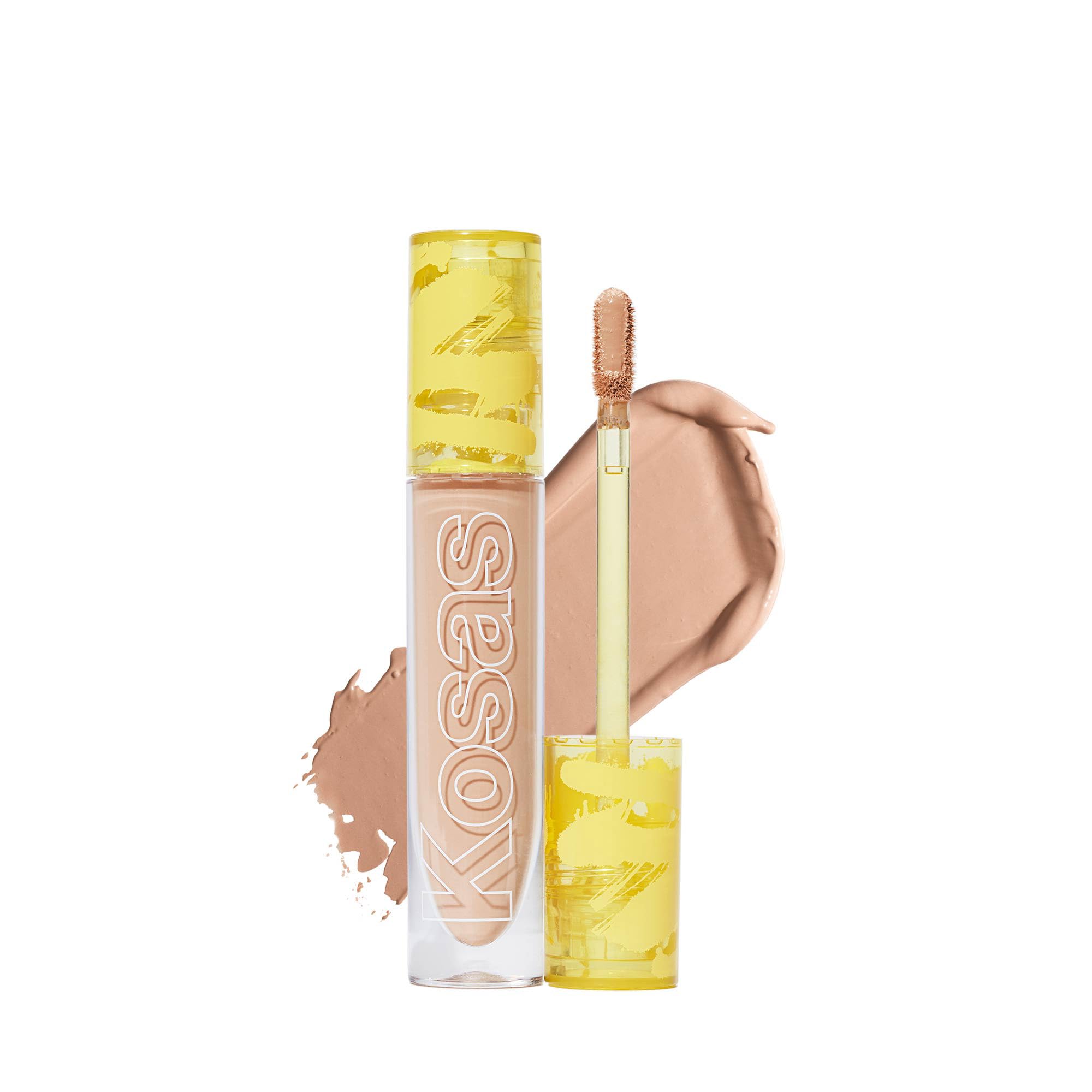 Kosas Revealer Concealer – Medium Coverage Hydrating Under Eye & Face Concealer with Hyaluronic Acid, Tone 03 W