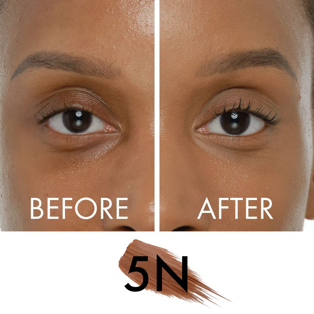 Complexion Fix Concealer - Hydrating Liquid Concealer for Under Eyes & Dark Circles - Infused with Hyaluronic Acid - Contour, Highlight, Correct - Anti-Aging, Vegan, Lightweight (3N Medium Neutral) Halalzen