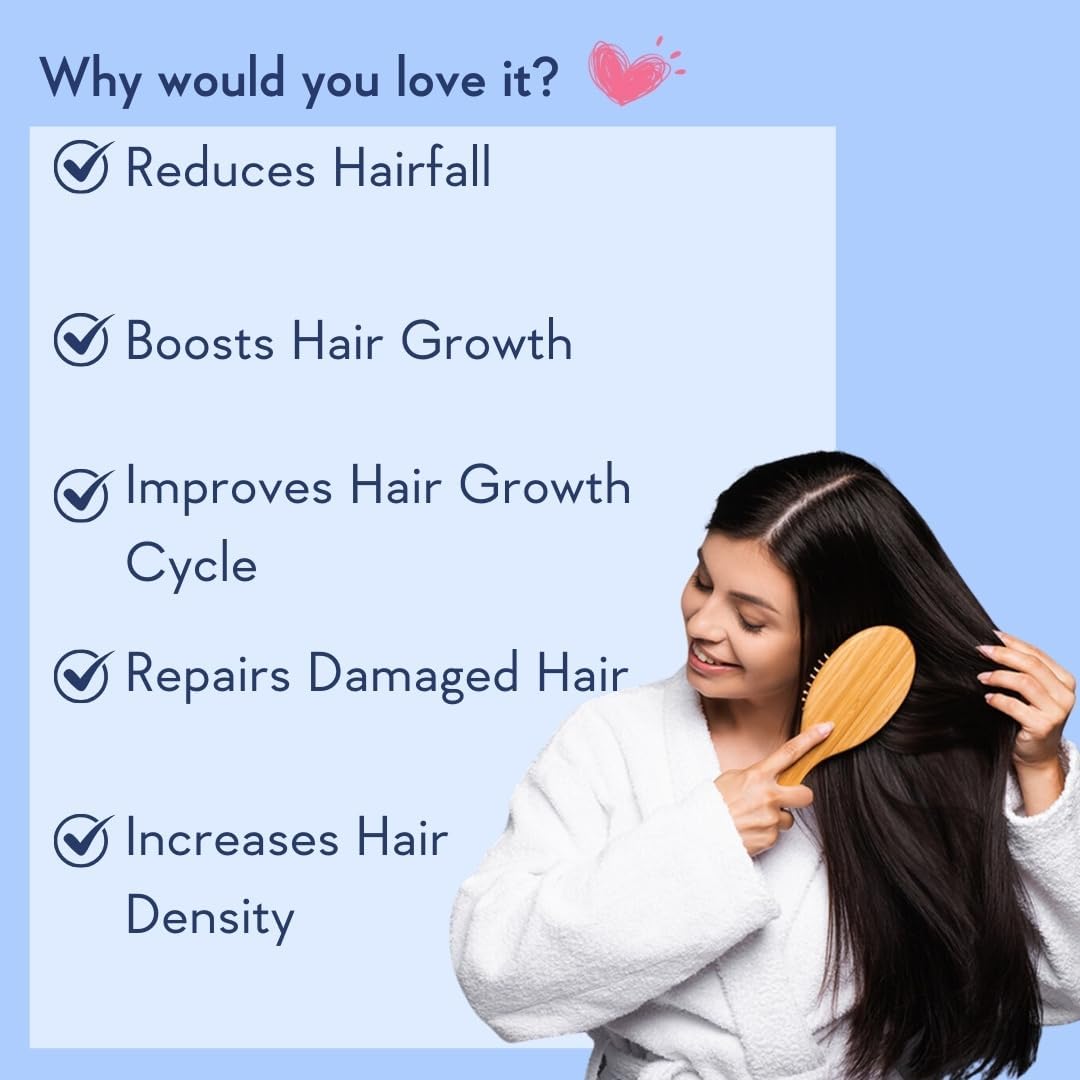 WishCare Hair Growth Serum with Rosemary, Redensyl, Anagain, Baicapil, Caffeine, Biotin