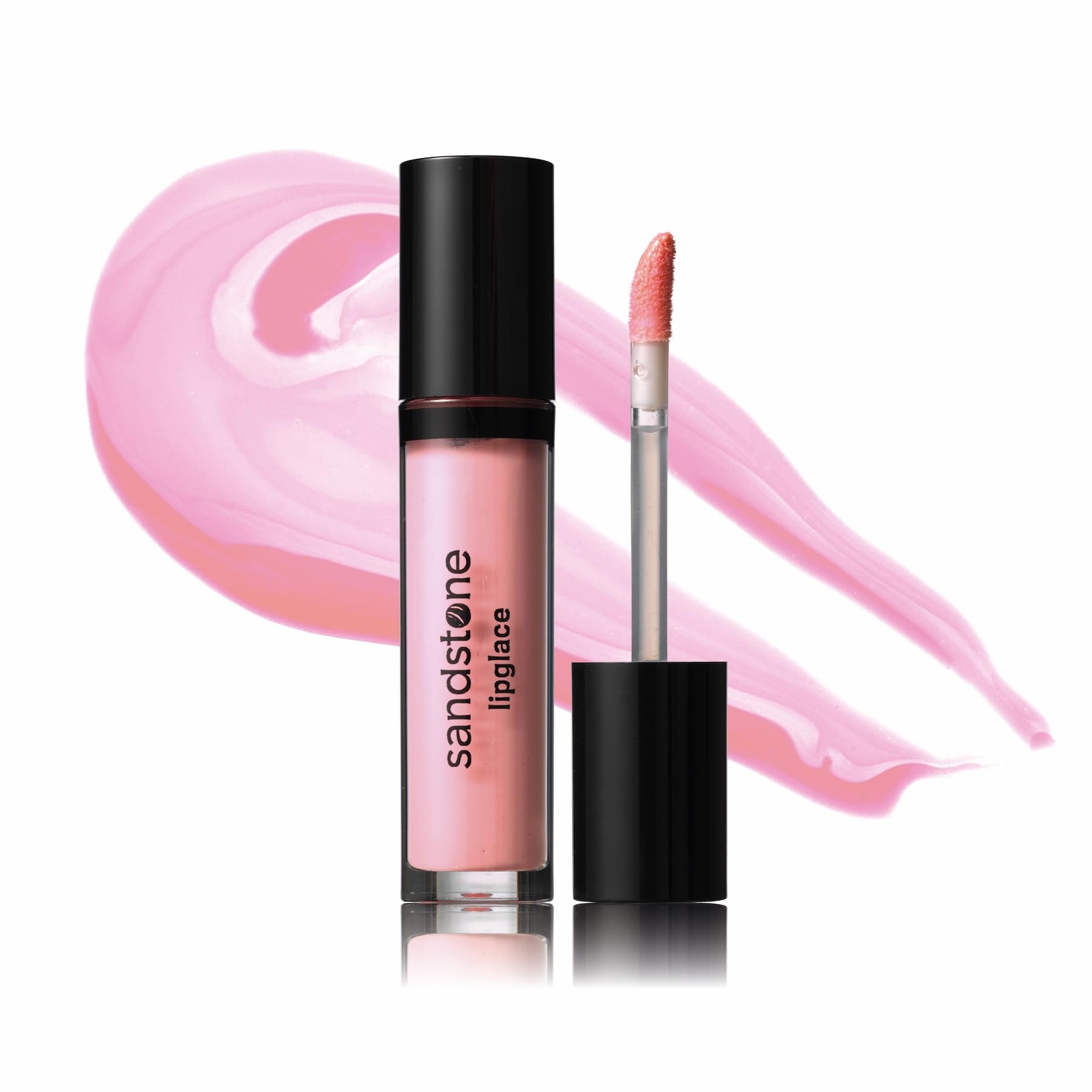 Sandstone Scandinavia Lipglace – Non-Sticky & Moisturizing Lip Gloss – Hypoallergenic, Vegan, Fragrance-Free & Allergy Certified (Pinky Promise) Halalzen