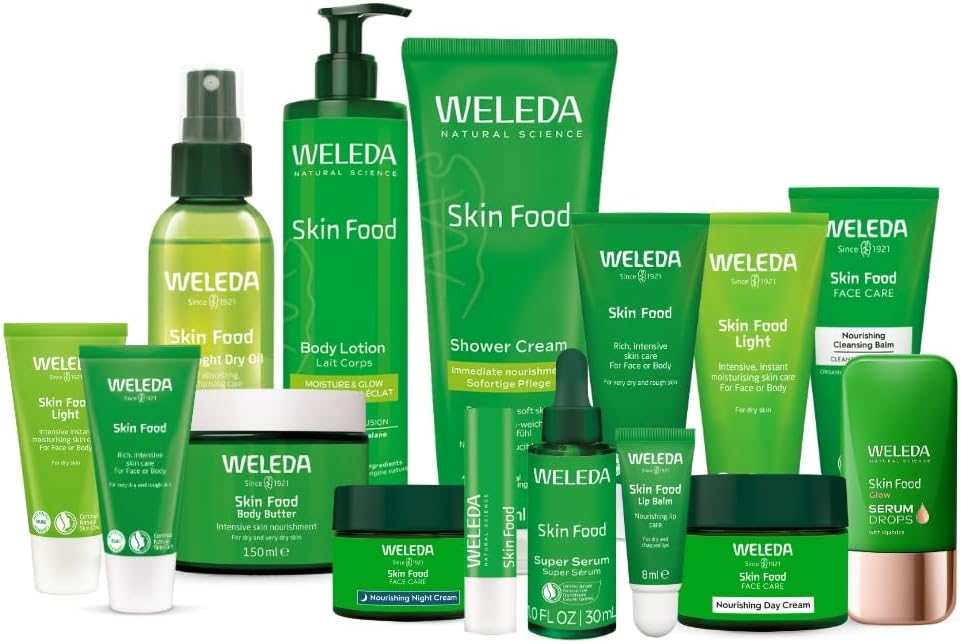 Weleda Skin Food Super Face Serum, Facial Serum with Hyaluronic Acid & Ceramides, Natural Glow Moisturiser, Certified Natural, Vegan, 30ml