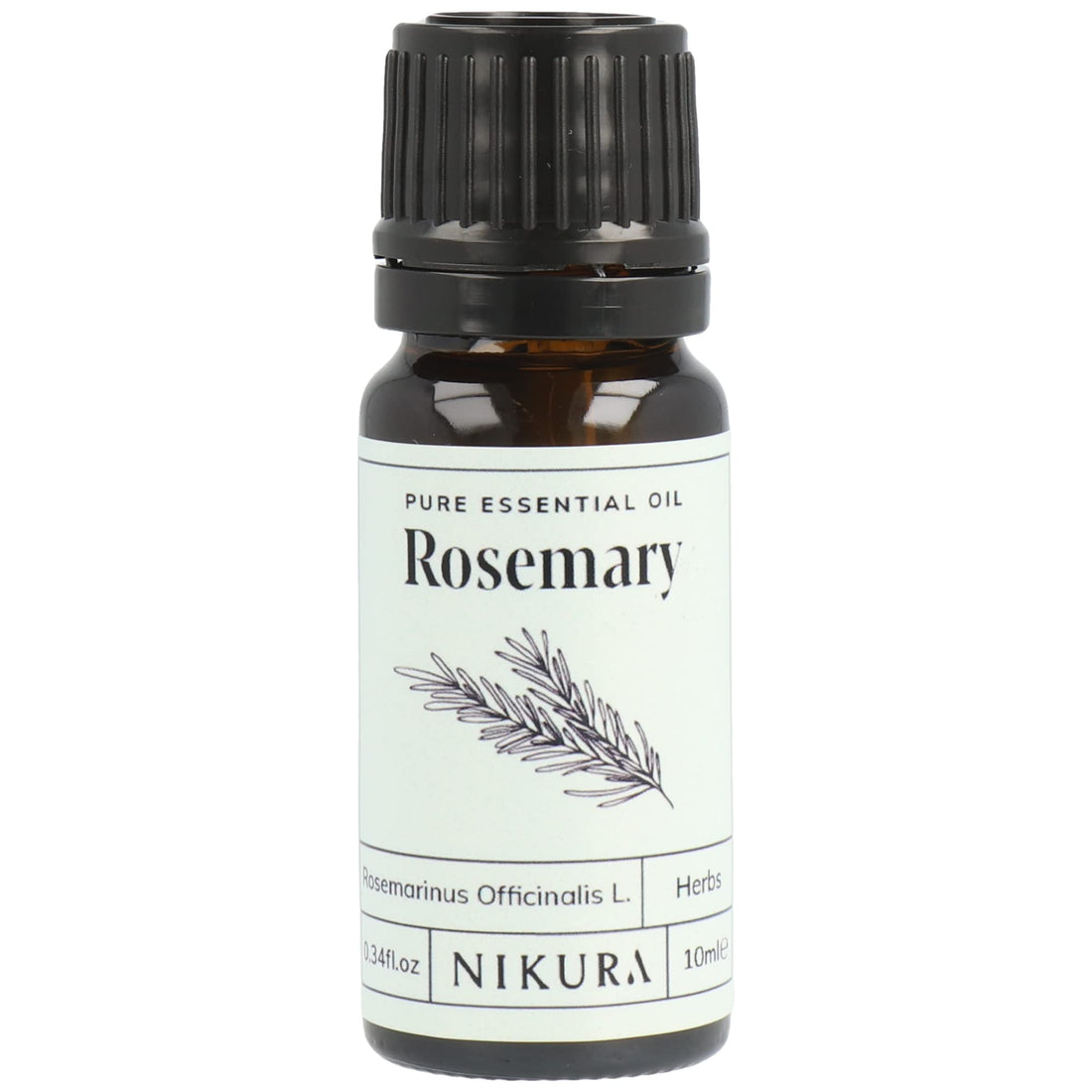 Nikura Peppermint Essential Oil - 10ml | Perfect for Repelling Spiders, Rats, Mice, Bugs, Ants | Great for Hair, Headaches Relief, Energy Boost, Skin, Candle Making | Vegan & UK Made