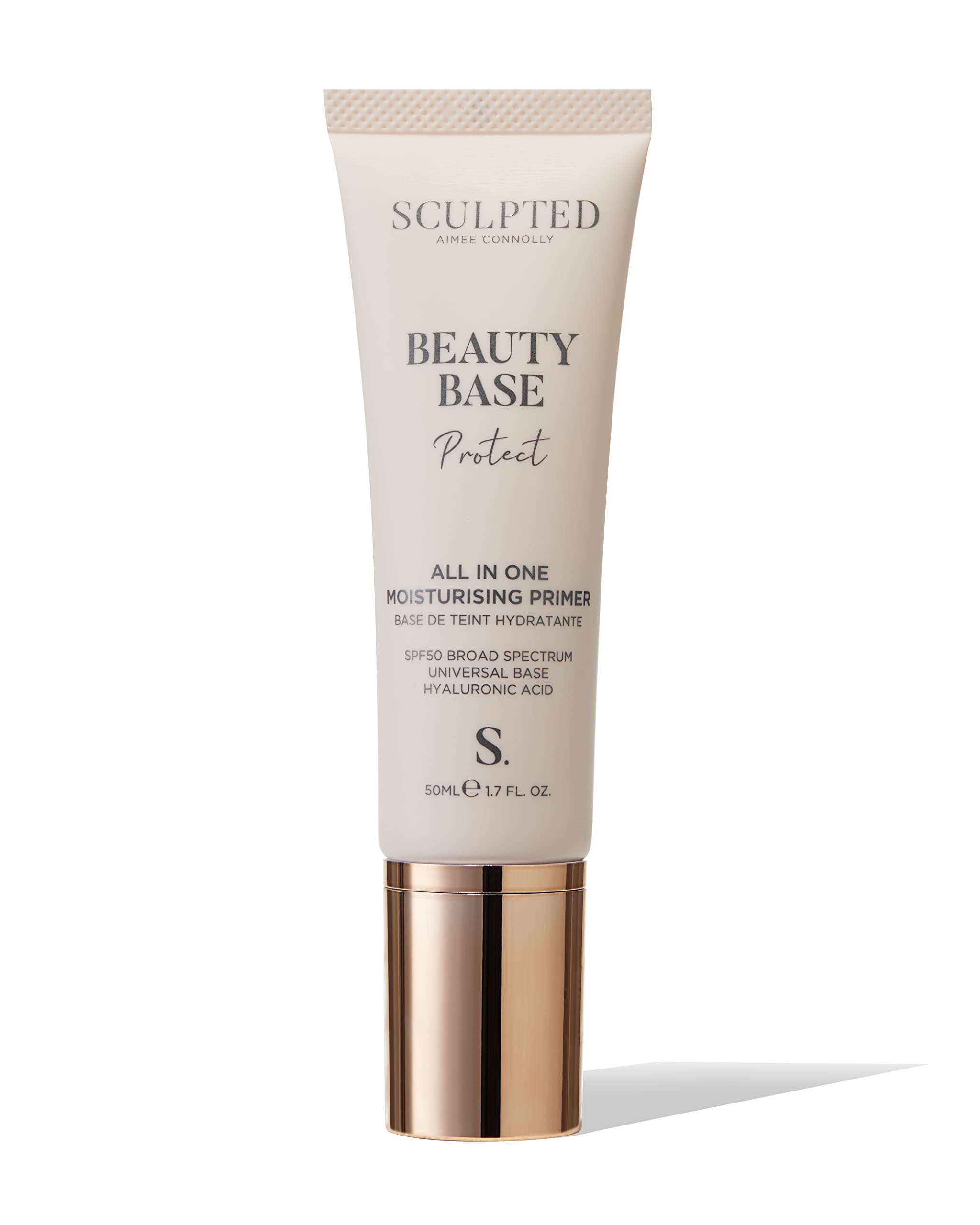 Beauty Base Protect SPF 50 Primer from Sculpted by Aimee (Protect) – 50ml All in One Moisturising Primer that Protects from UVA and UVB, Perfecting your Skin Halalzen