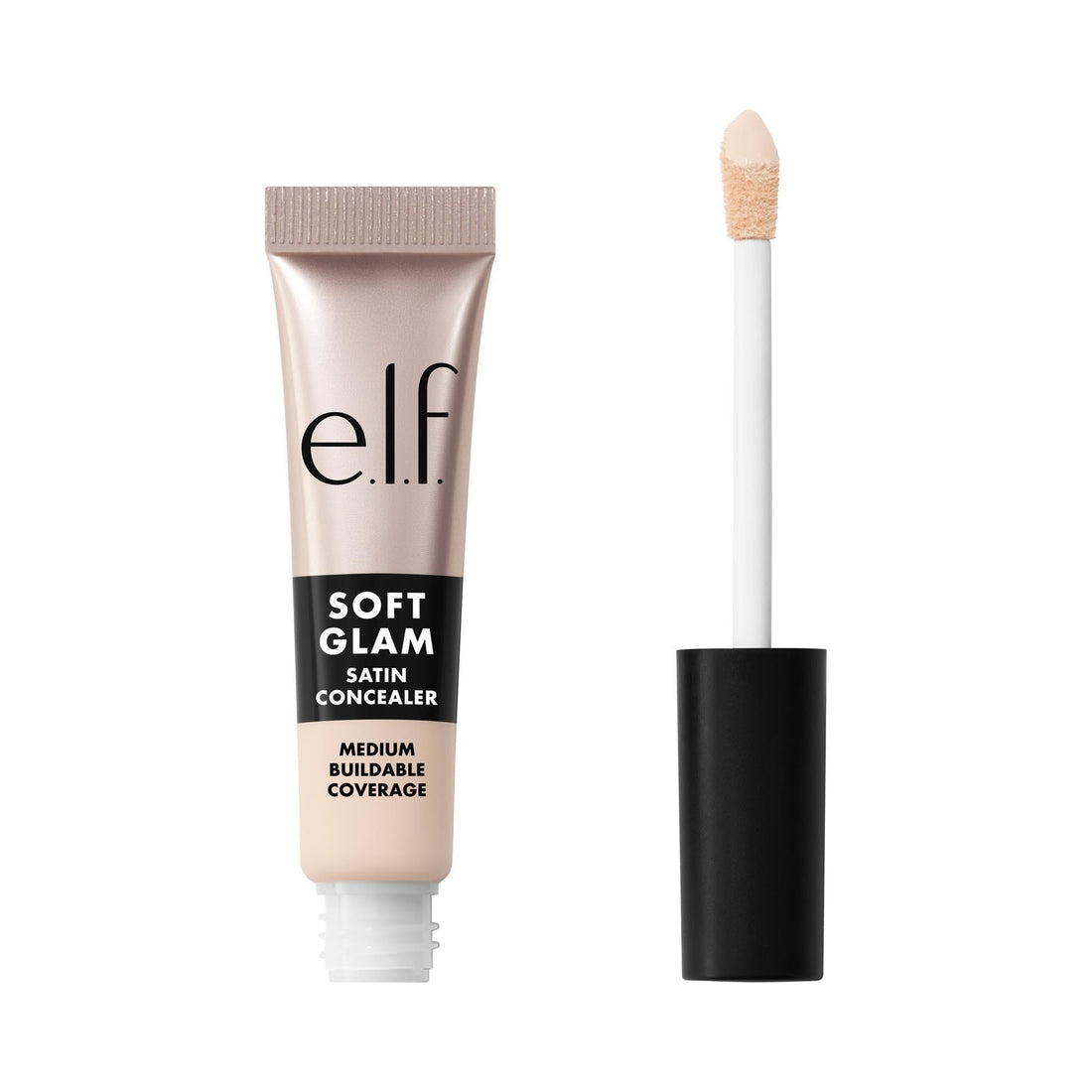 e.l.f. Soft Glam Satin Concealer, Medium Coverage for Blemishes & Under-Eye, Crease-Resistant, Long-Lasting, Vegan & Cruelty-Free, 13 Fair Neutral Halalzen