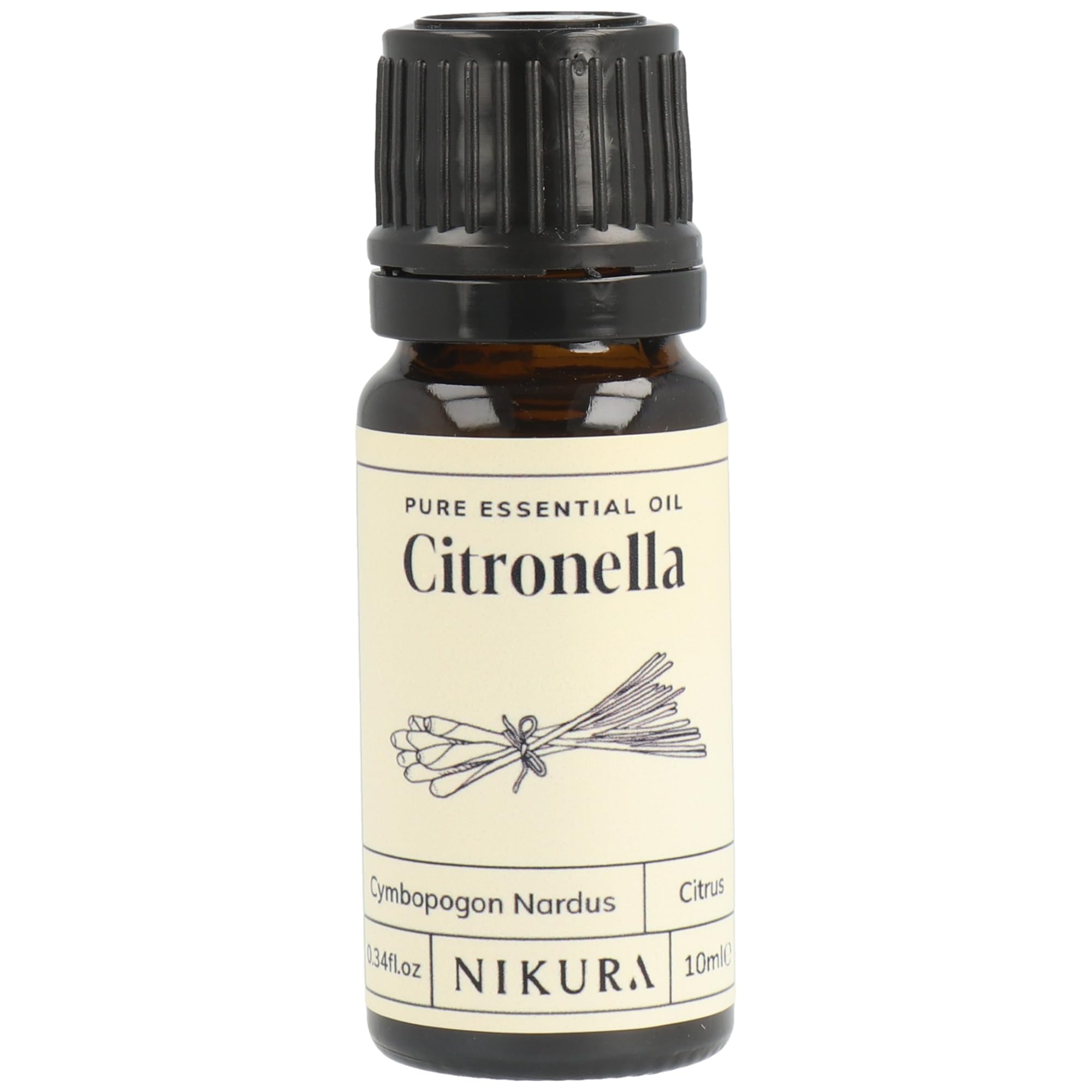 Nikura Peppermint Essential Oil - 10ml | Perfect for Repelling Spiders, Rats, Mice, Bugs, Ants | Great for Hair, Headaches Relief, Energy Boost, Skin, Candle Making | Vegan & UK Made