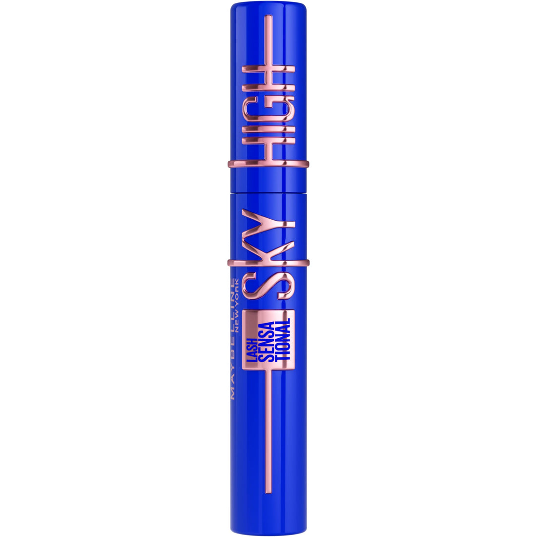 Maybelline Lash Sensational Sky High Washable Mascara Make-up, Volumen, Verlängerung, Definition, Schwung, Multiplikation, aufbaufähige Formel, Very Black, 1 Stück
