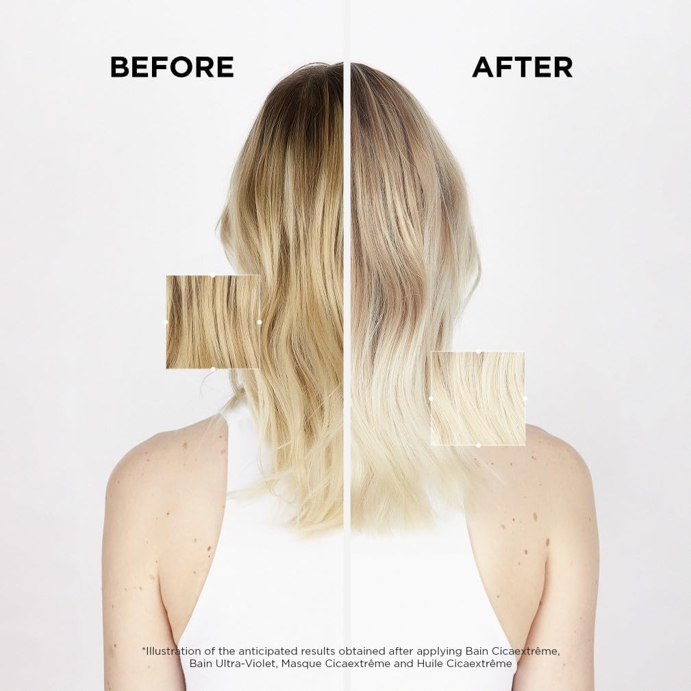 Kérastase Blond Absolu, Repairing, Nourishing Conditioner, For Lightened and Highlighted Hair, With Hyaluronic Acid & Edelweiss Flower, Cicaflash, 250ml Halalzen
