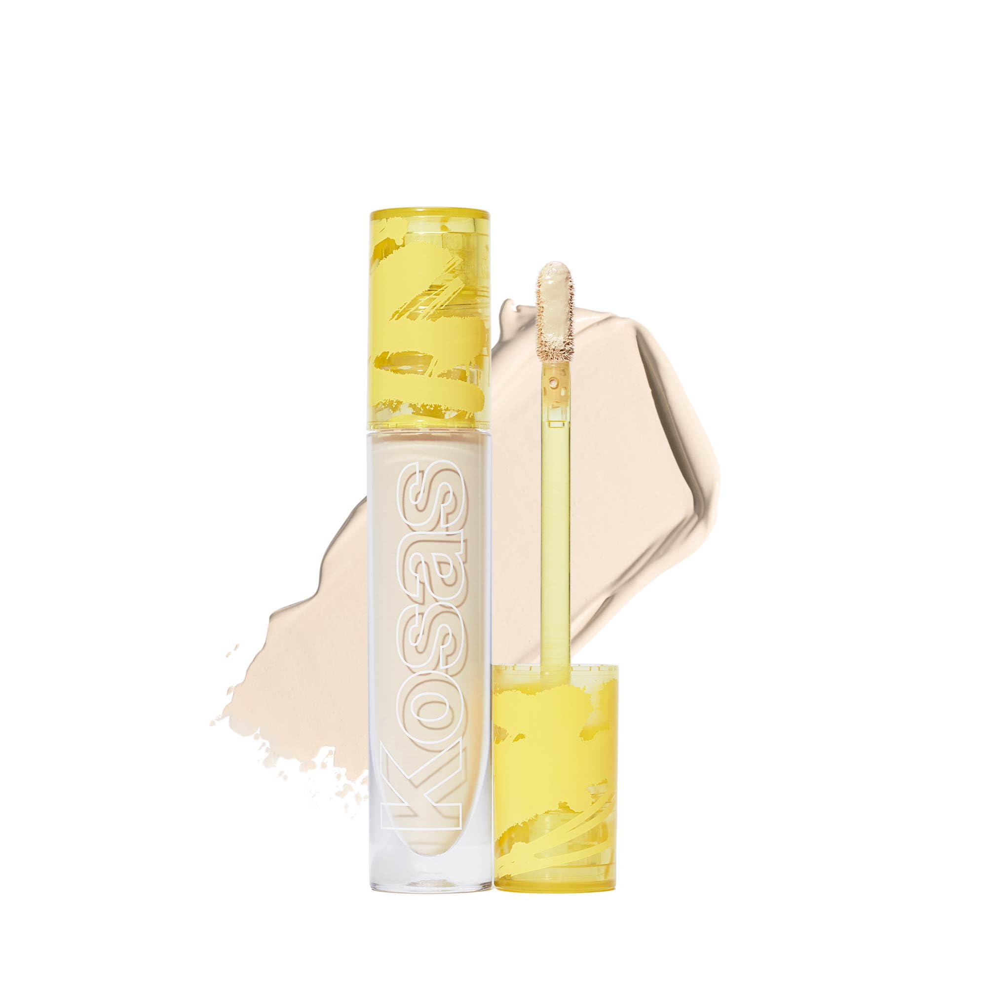 Kosas Revealer Concealer – Medium Coverage Hydrating Under Eye & Face Concealer with Hyaluronic Acid, Tone 03 W