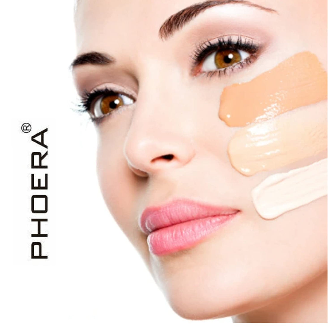 Aquapurity Phoera® Full Coverage Foundation Soft Matte Oil Control Concealer 30ml Long Lasting Flawless Cream Smooth (102 NUDE) Halalzen