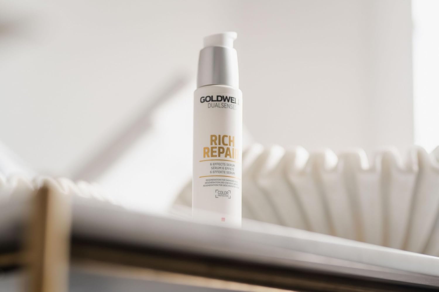 Goldwell Dualsenses Rich Repair 6 Effects Serum, For Dry to Damaged Hair, Anti-Breakage and Shine, 100ml