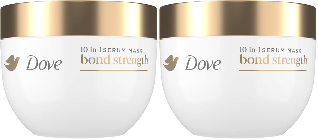 Dove Hair Intensive Repair 10in1 Serum Mask for Damaged Hair with Bio-Protein Care Technology and Amino Serum 9.2 fl oz Halalzen