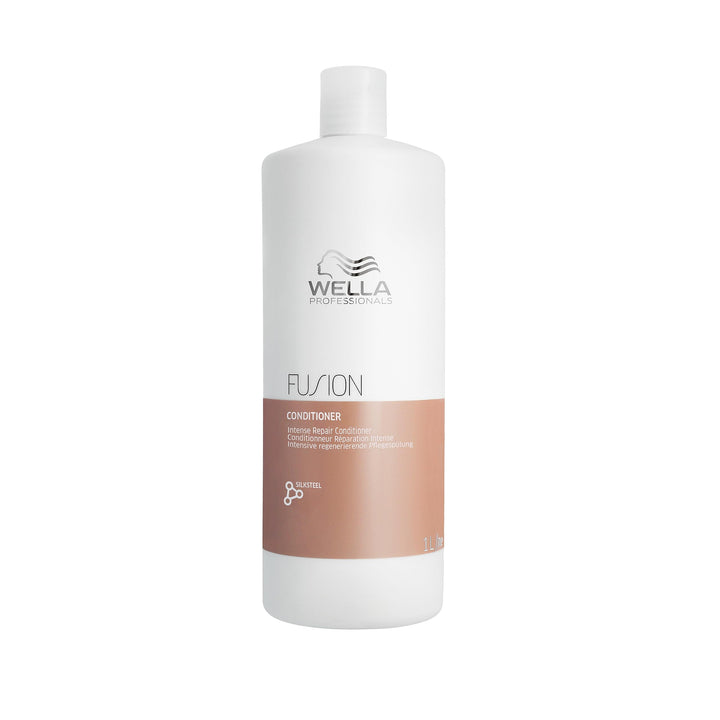 Wella Professionals Fusion Intense Repair Conditioner - Intense Repair & Smoothening Conditioner for Dry & Damaged Hair - Boost Shine & Protect Hair Against Breakage