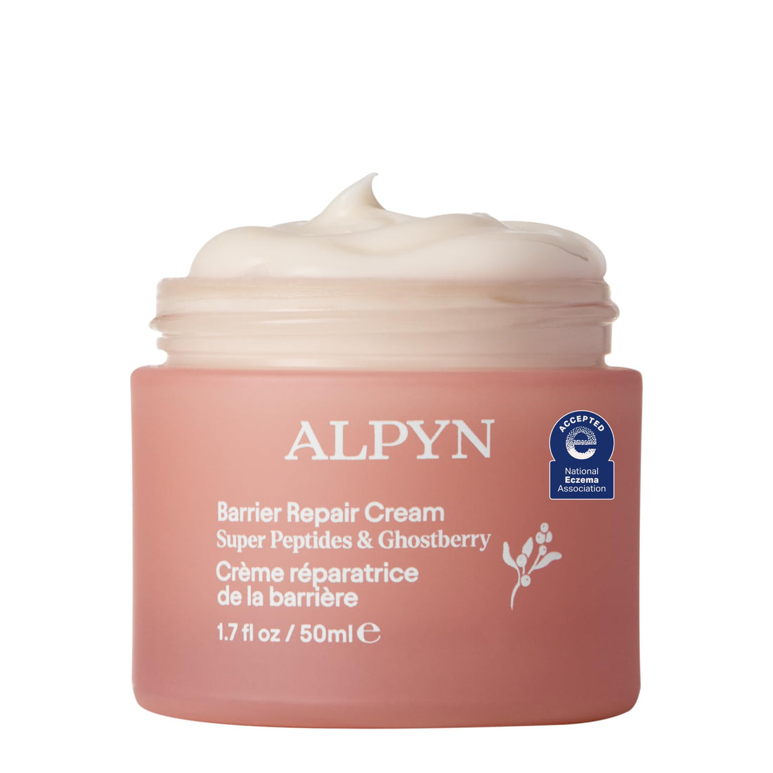 Alpyn Super Peptide & Ghostberry Moisturizer for Eczema, Barrier & Wrinkle Repair | Calm & Soothe Against Redness & Irritation | 1.7 oz / 50 ml Halalzen