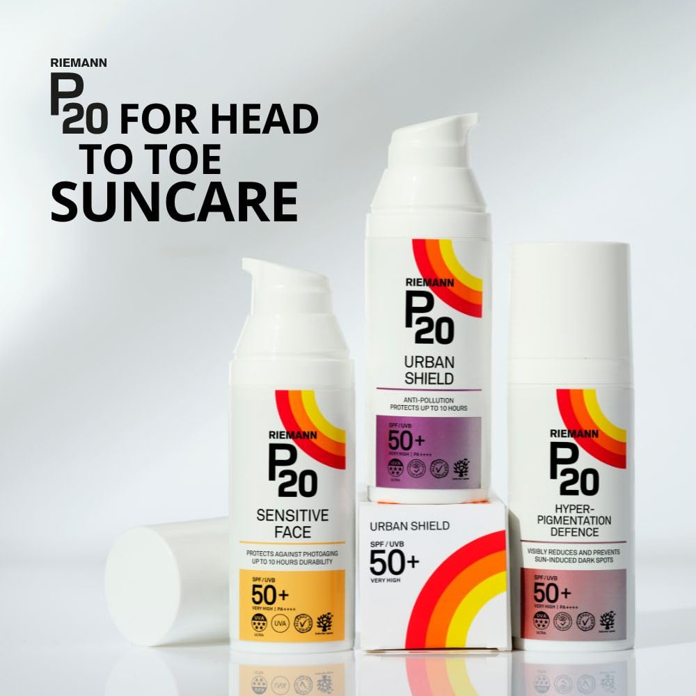RIEMANN P20 Original SPF30 Spray 200ml | Long Lasting UVA & UVB Sun Protection | Water Resistant Sunscreen Spray | Lightweight Daily Sun Care