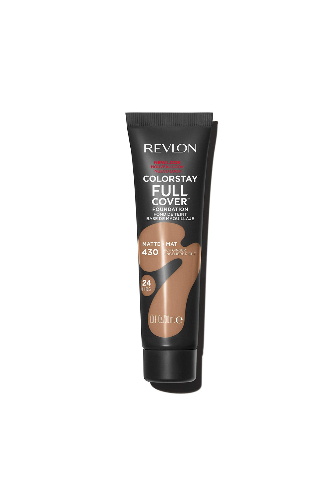 Revlon ColorStay Full Cover Longwear Matte Foundation, Heat & Sweat Resistant Lightweight Face Makeup, Buff (150), 30ml Halalzen