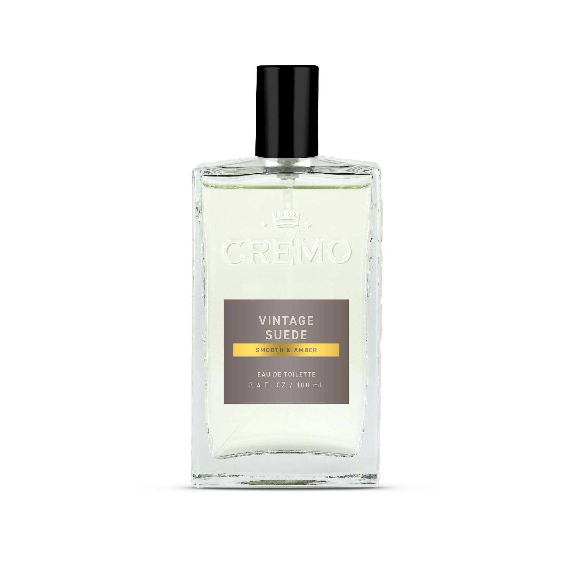 Cremo Cologne Homme - Eau de Cologne en Spray Épices et Vanille Noire pour Homme, Une Explosion d'Épices Vibrantes, de Bois Foncés et de Vanille Noire, Parfums Homme Signature Multi-Couches, 100 ml