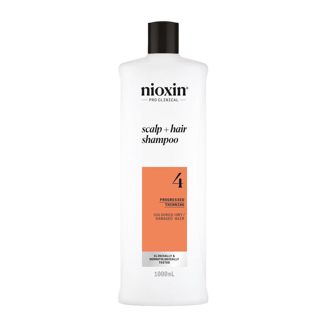 Nioxin System 4 - Hair Thickening System For Damaged Hair with Progressed Thinning - Biotin & Niacinamide - Shampoo, Conditioner, Serum Halalzen