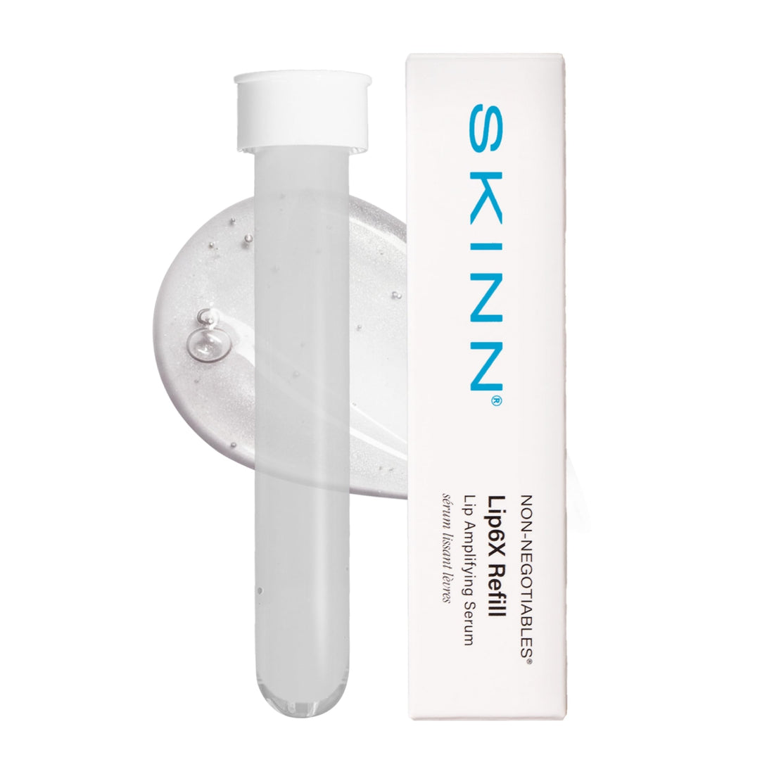 SKINN Lip Amplifying Serum, Lip6X with Peptides - Deep Moisturizing Serum Plumps, Hydrates & Smooths Lips & Boosts Collagen Production - Lip Care Products for Women Halalzen