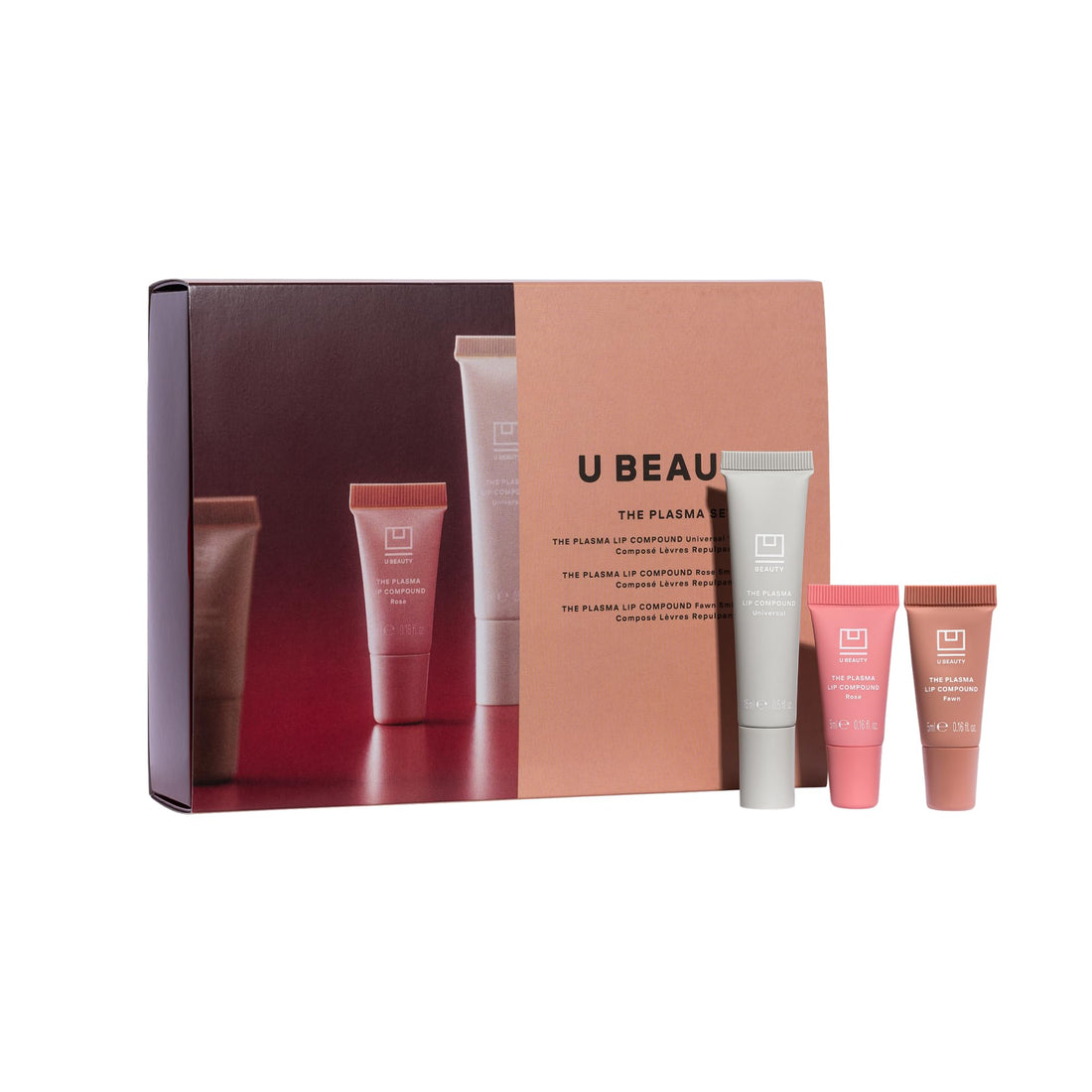 U Beauty The PLASMA Lip Compound - Anti-Wrinkle & Anti-Aging Treatment - Clear Plumping Lip Gloss with Hyaluronic Acid for Deep Hydration - Salicylic Acid, Vitamin E, & Peptides Contour Lips, 15 mL Halalzen