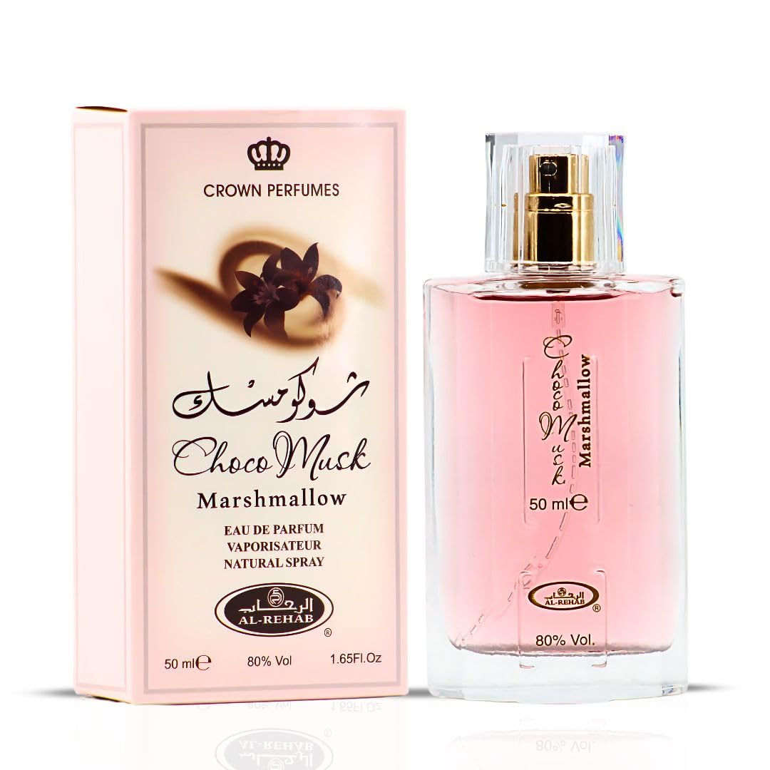 Al-Rehab Choco Musk Eau de Parfum Spray für Damen, 1,65 oz/50 ml