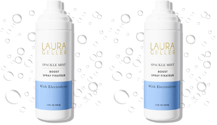LAURA GELLER NEW YORK Spackle Mist Boost Setting Spray with Electrolytes - Long-Lasting Makeup Spray with Blue Light Protection - Dewy Skin Makeup Setting Spray
