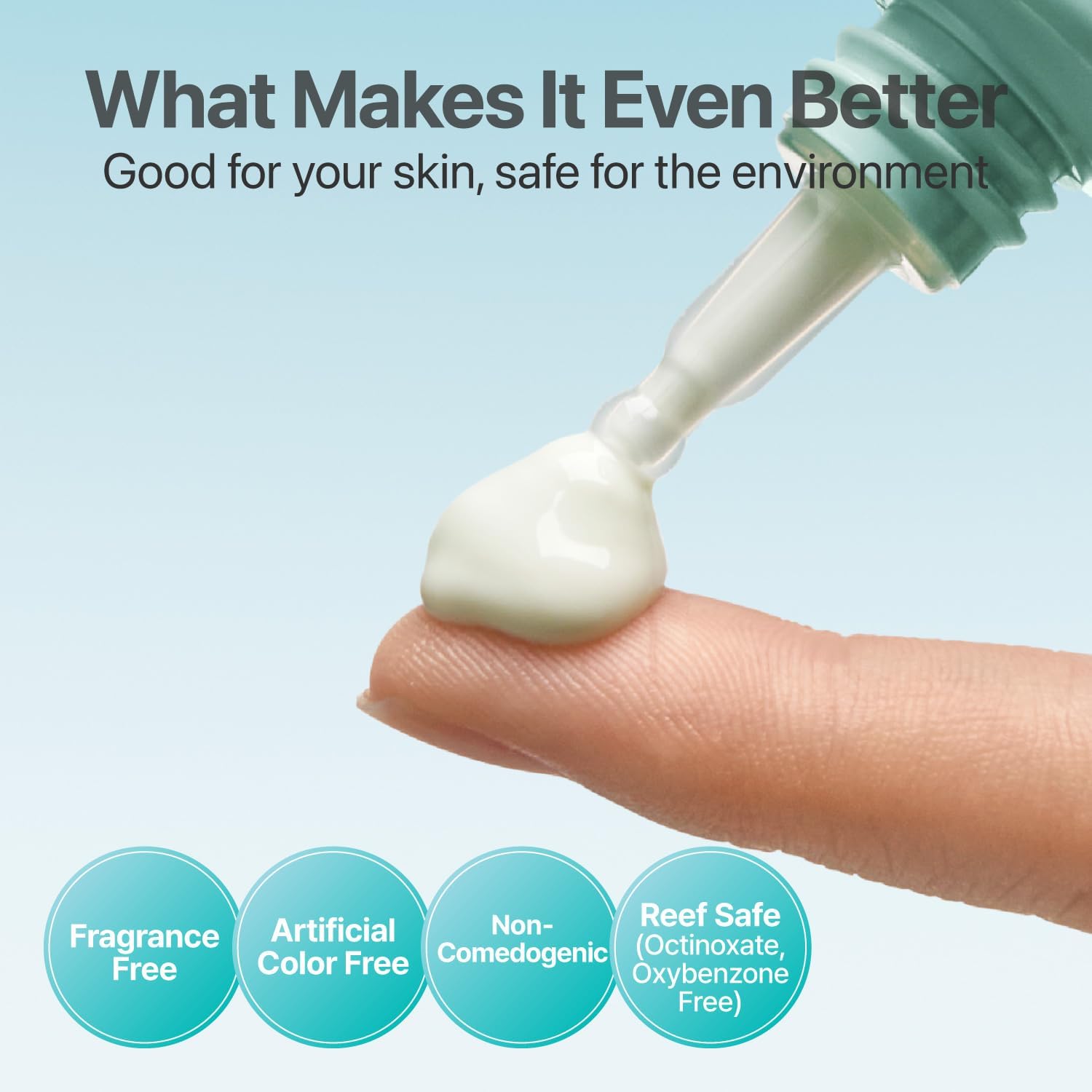 numbuzin No.1 Sunscreen | Clear Filter Sun Essence | No White Cast, Hydrating, Moisturizing, Cools Down, Light Finish | 50ml