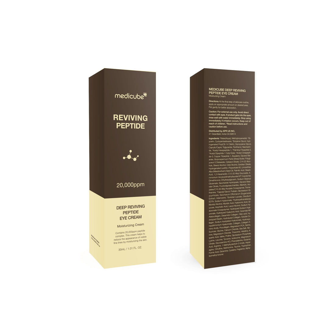 medicube Eye Serum with Salmon DNA PDRN & Pink Peptides | 99% Purity Retinol for Fine Lines | PDRN & Niacinamide for Uneven Skin Tone | Korean Skincare, 1.01 fl.oz Halalzen