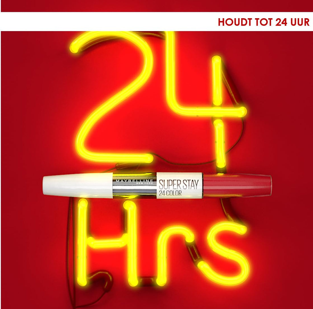 Maybelline Lipstick, SuperStay 24H Liquid Lipstick – Dual-Ended Long-Lasting Color & Moisturizing Lip Balm – Non-Drying, Transfer-Proof, Upto 24Hour, Dual Ended, Shade: 310 Forever Heather Halalzen