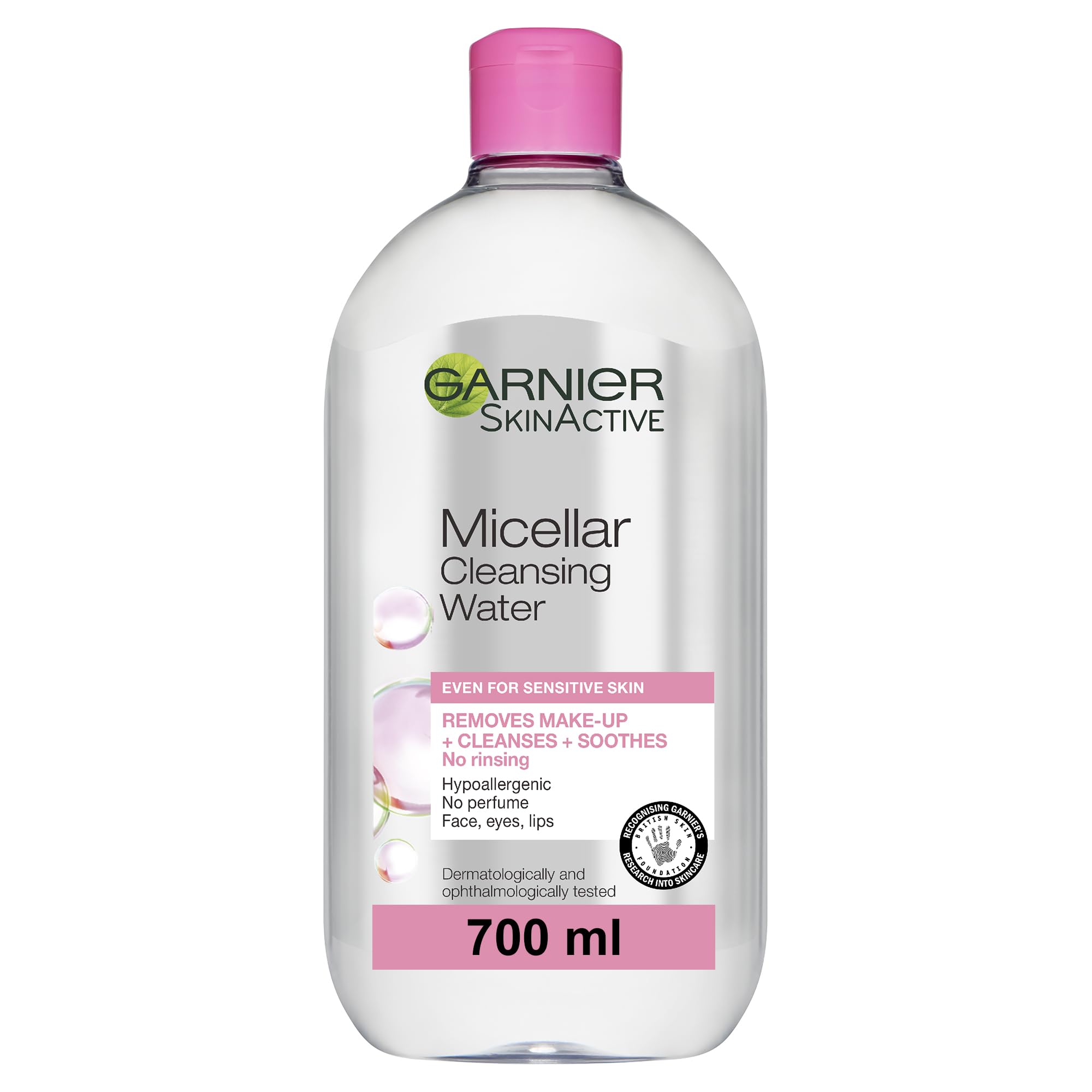 Garnier Micellar Cleansing Water 700ml, Gentle face cleanser & Make up Remover, Suitable For All Skin Types Including Sensitive Skin, Soothing Formula, Dermatologically Tested Halalzen