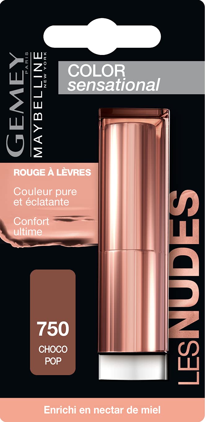 Maybelline Lip Stick, Hydrating Color Sensational Lip Colour, Creamy Formula with Honey Nectar for Nourished Lips & Crisp Color - Shade: 148, Summer Pink Halalzen