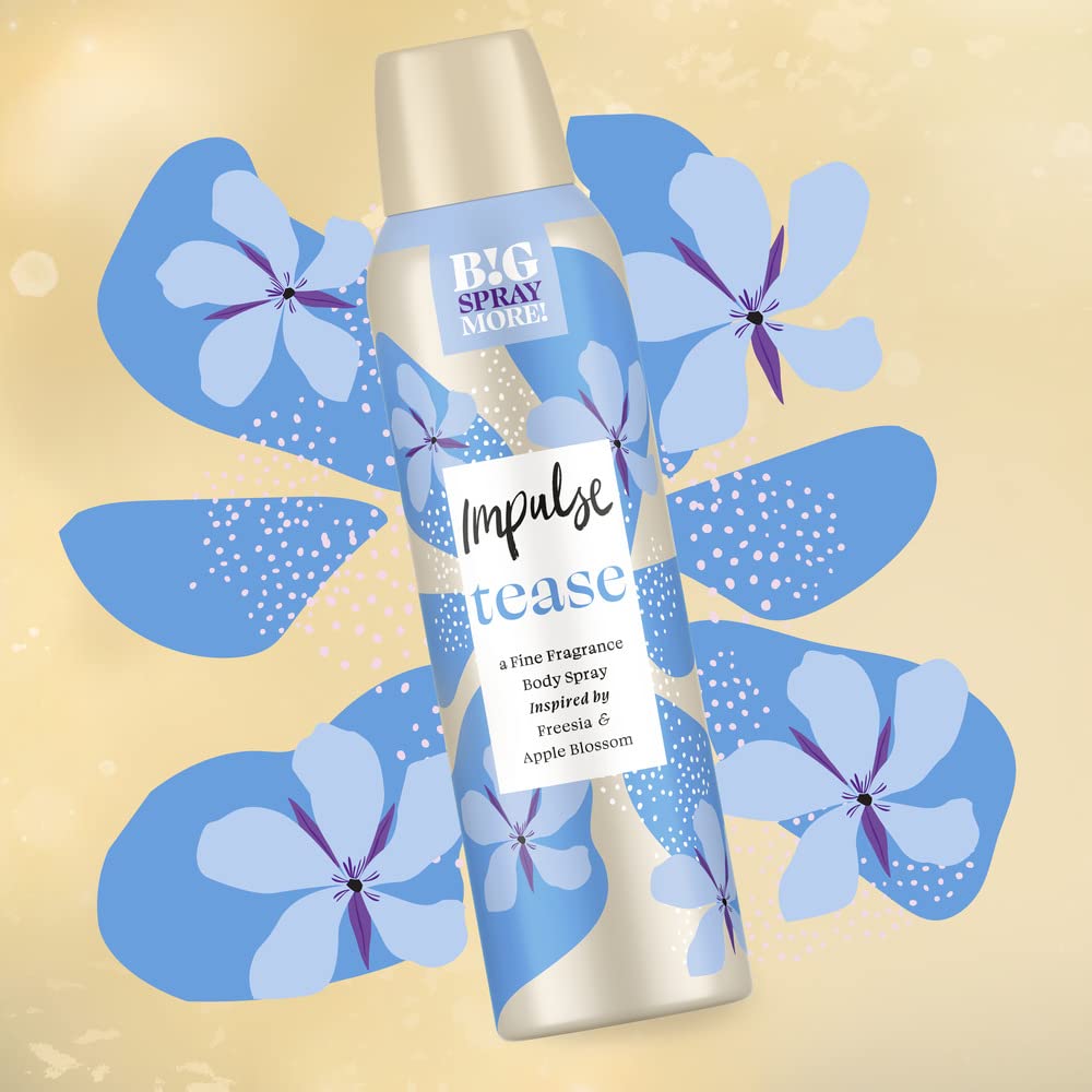 Impulse Tease Body Spray Deodorant 150 ml Halalzen