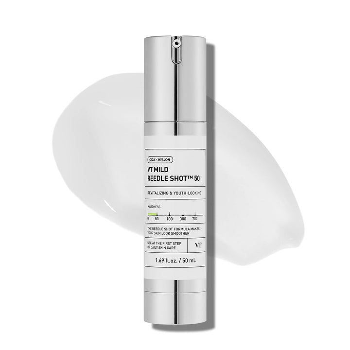 VT COSMETICS CICA Reedle Shot 300, Spicule Microneedling Serum for Pore Care & Exfoliation, Exosome & Centella Asiatica for Glass Skin, Smooth Skin Texture, Korean Skin Booster (1.69 Fl Oz / 50ml)