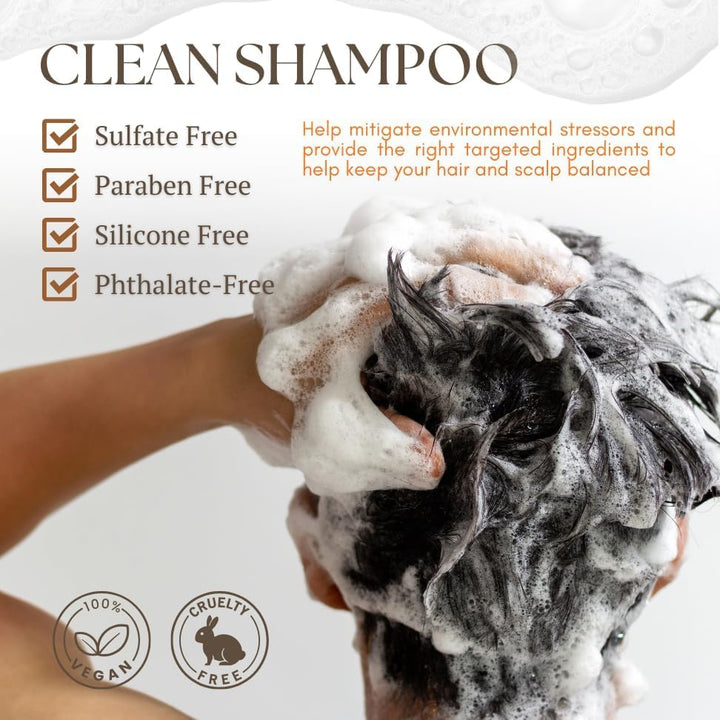 Hair & Scalp Revitalizing Shampoo | Helps Repair Damaged, Split Ends & Promotes Hair Growth | 226 g Halalzen
