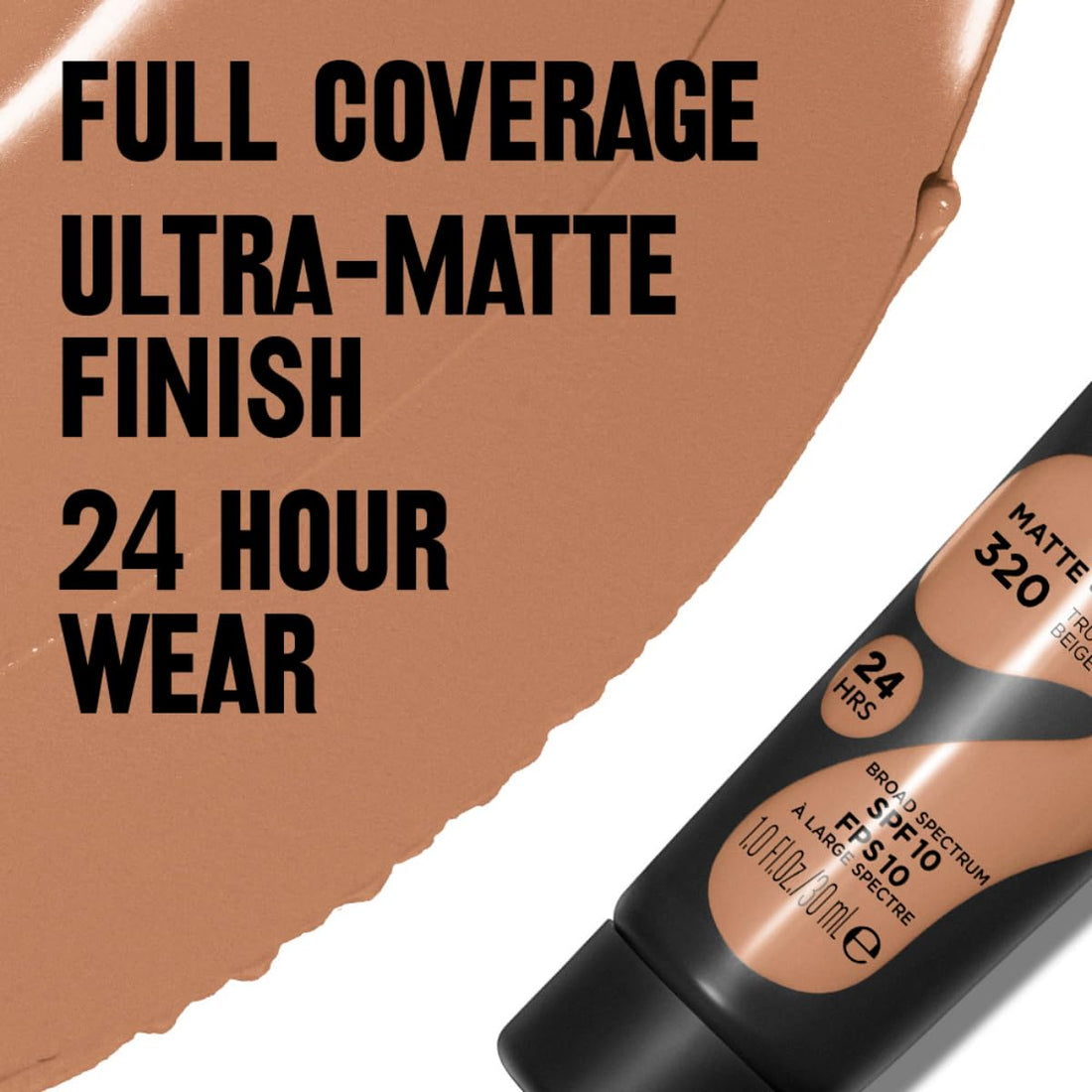 Revlon ColorStay Full Cover Longwear Matte Foundation, Heat & Sweat Resistant Lightweight Face Makeup, Buff (150), 30ml Halalzen