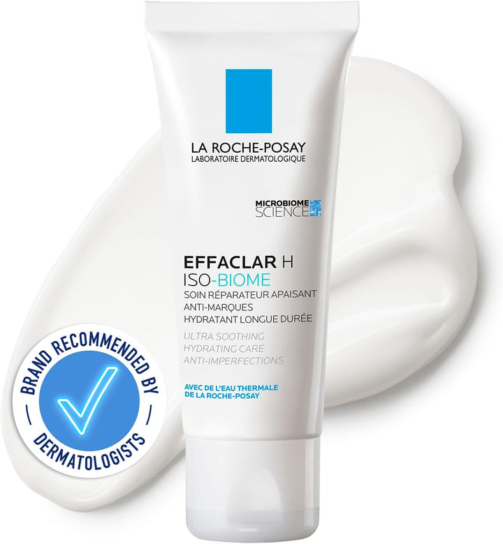 La Roche-Posay Effaclar H Iso-biome Soothing Moisturising Cream For Sensitive, Blemish-Prone Skin 40ml Halalzen