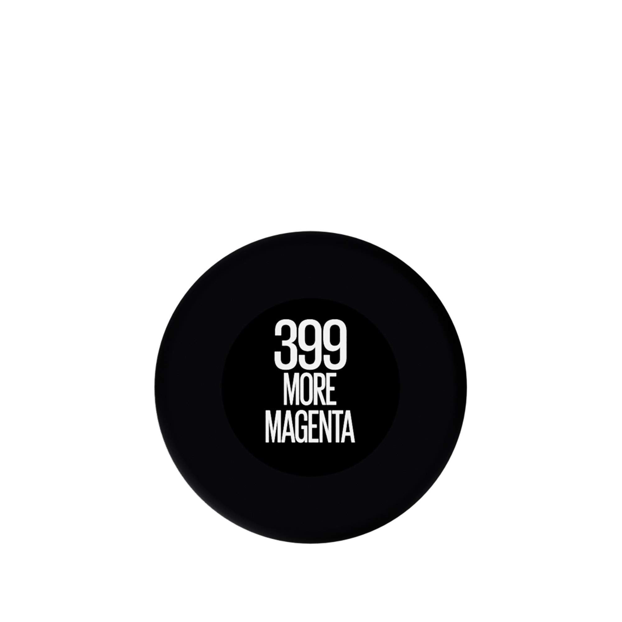 Maybelline Color Sensational Ultimatte Matter Lippenstift, nicht austrocknend, intensive Farbpigmente, More Truffle, Kakaobraun, 1 Stück