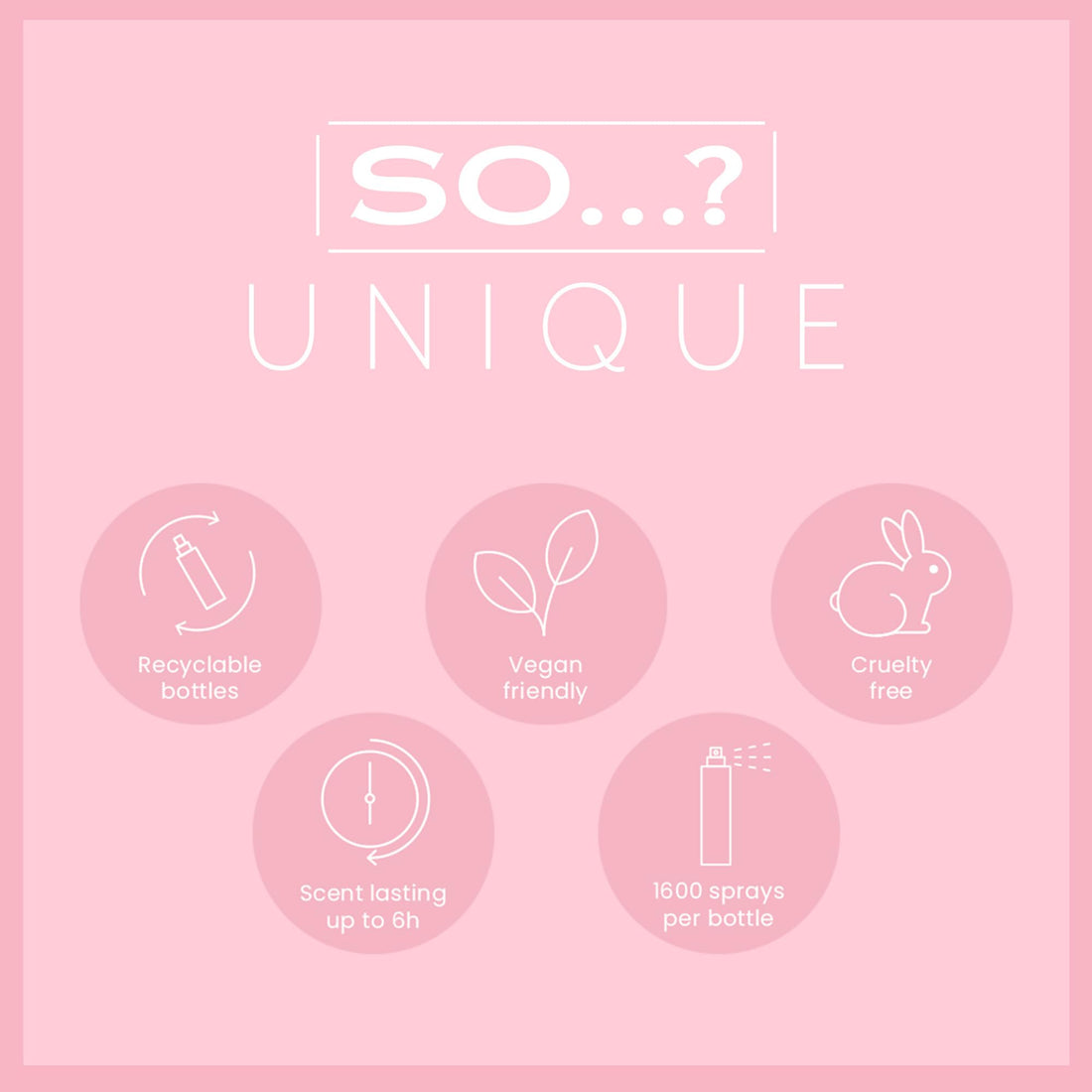 So…? Unique Womens Truffle Cream Body Mist Fragrance Sray 150ml Halalzen