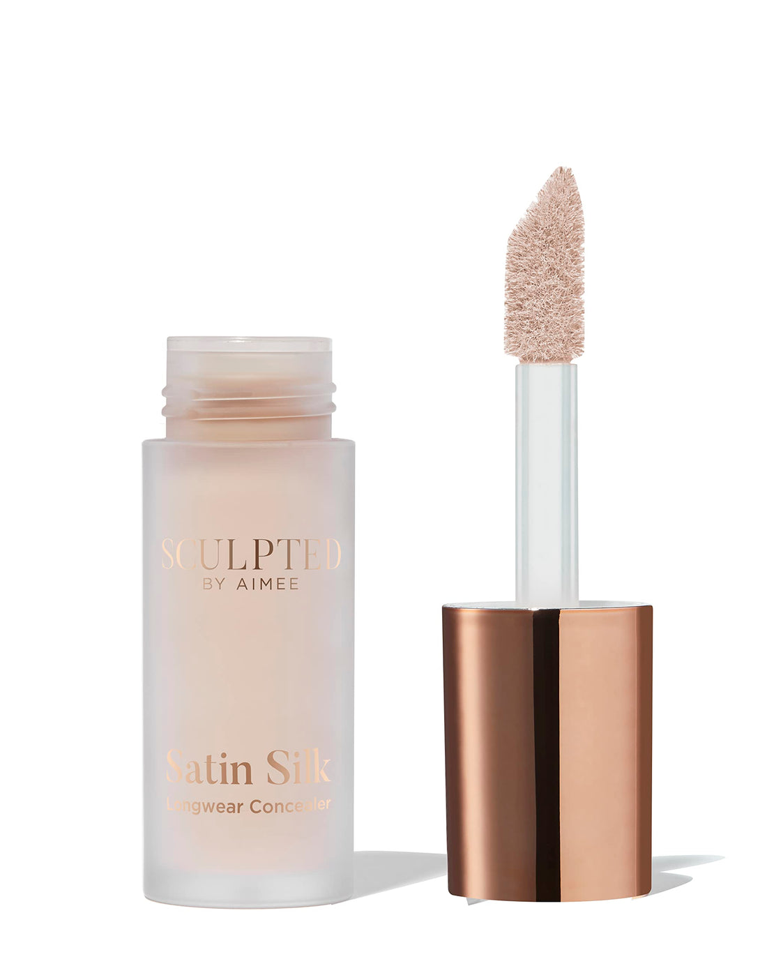 Satin Silk Longwear Concealer - Lightweight, Hydrating & Long-Lasting Concealer from Sculpted by Aimee for Dark Circles, Blemishes and Pigmentation (Ivory 2.0) Halalzen