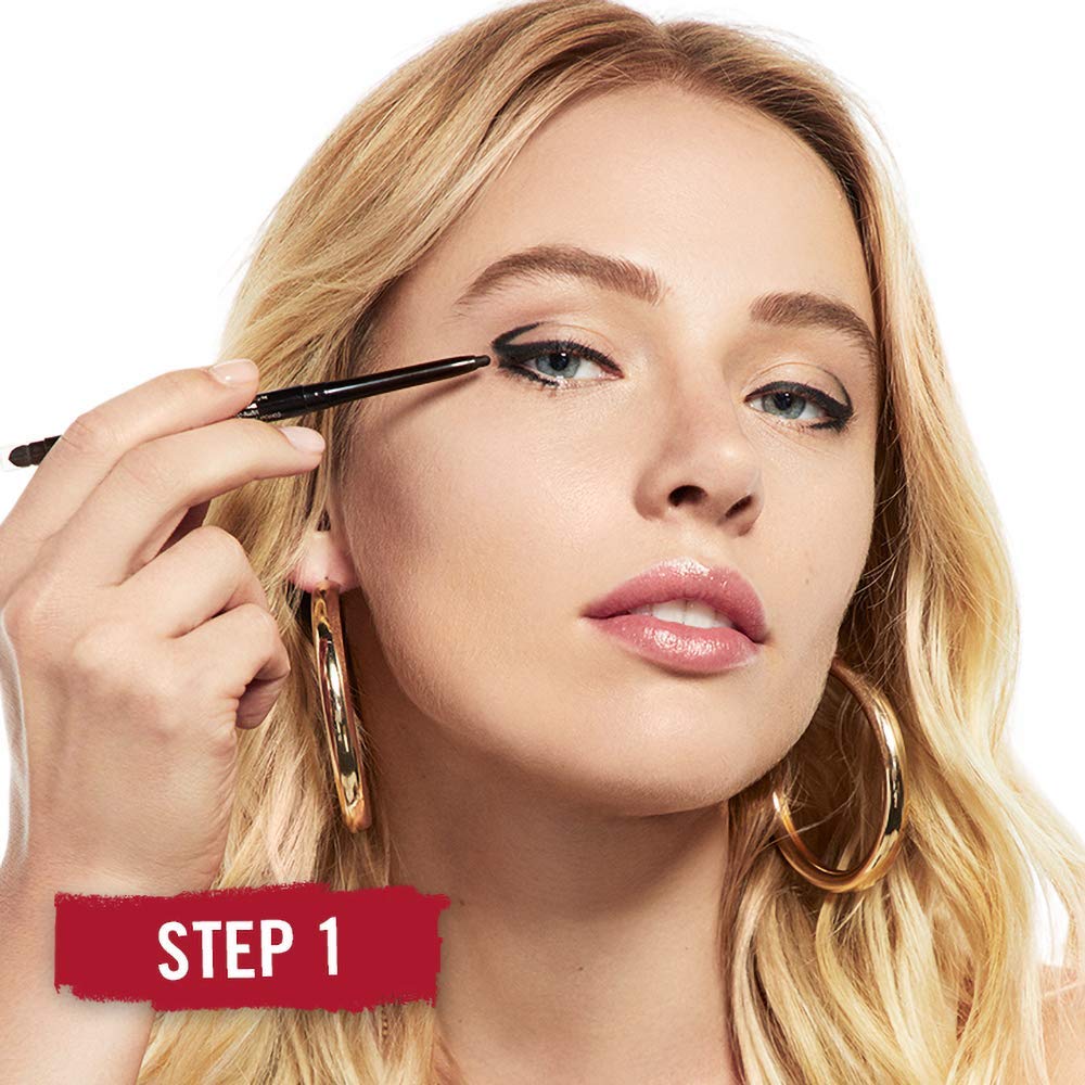 Rimmel Automatic WP 262 - Eyeliner Black the darkest - Pencil - Eyeliner - Waterproof, Alcohol-free Halalzen